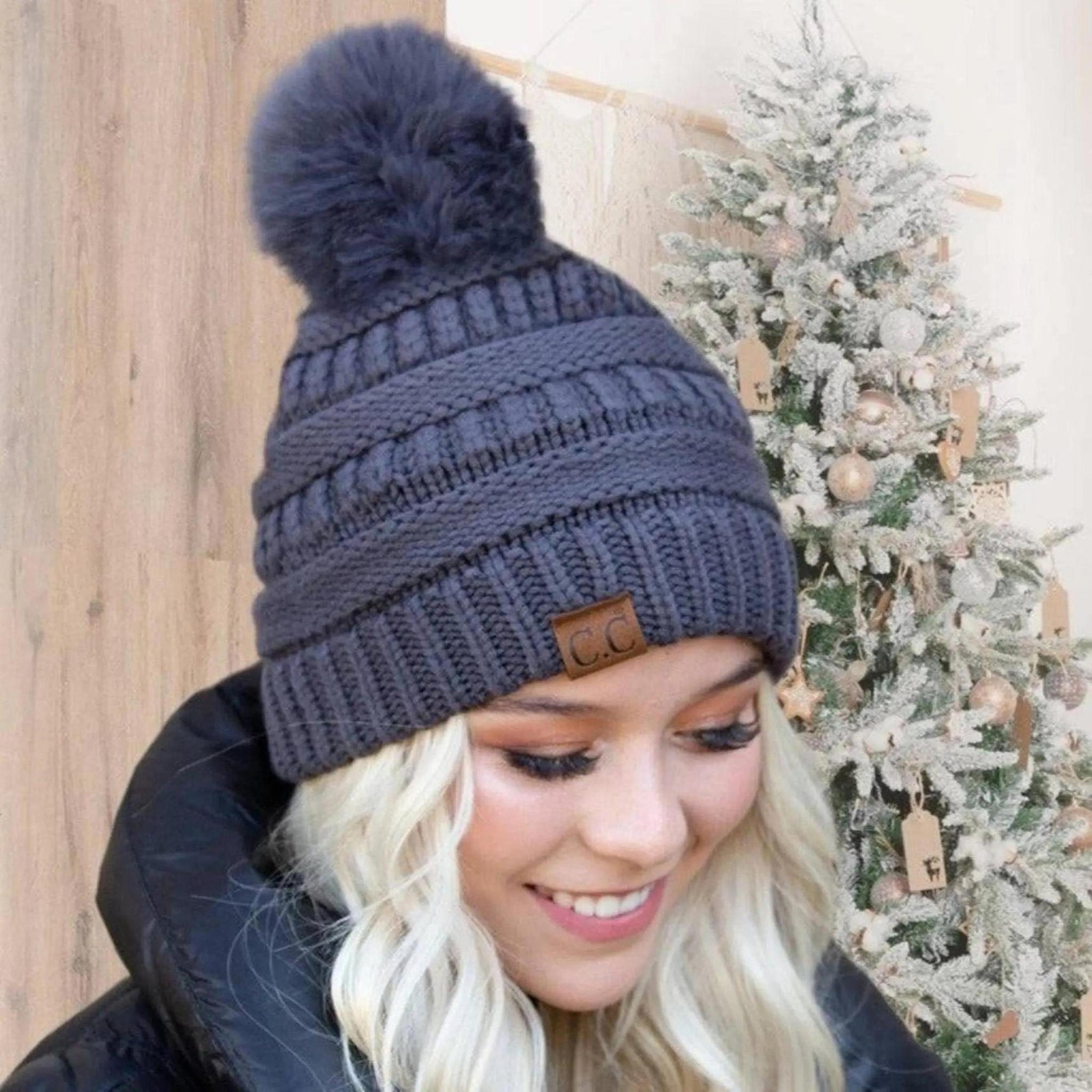 CC Snuggly Soft Minimalist Beanies Hats - Truly Contagious