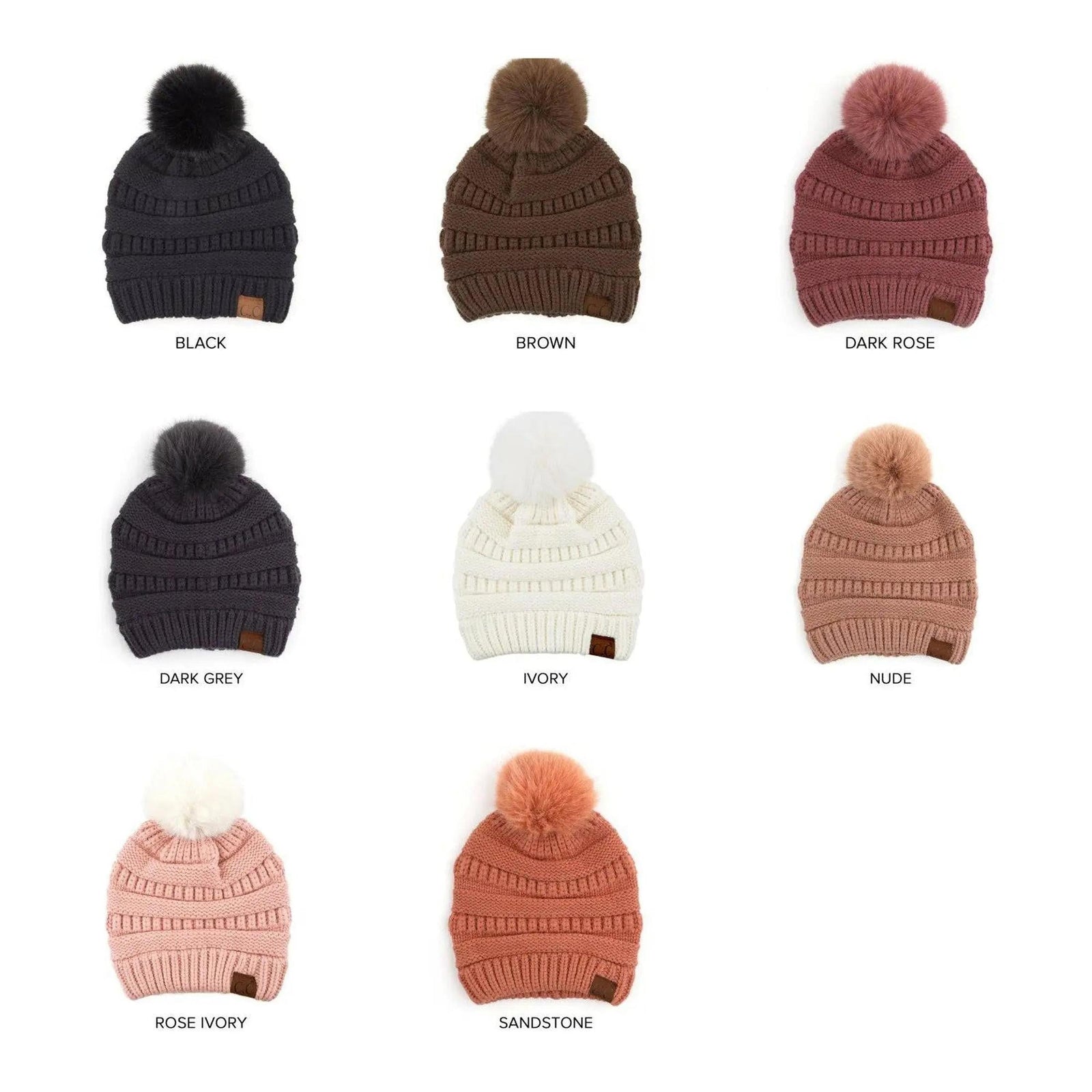 CC Snuggly Soft Minimalist Beanies Hats - Truly Contagious