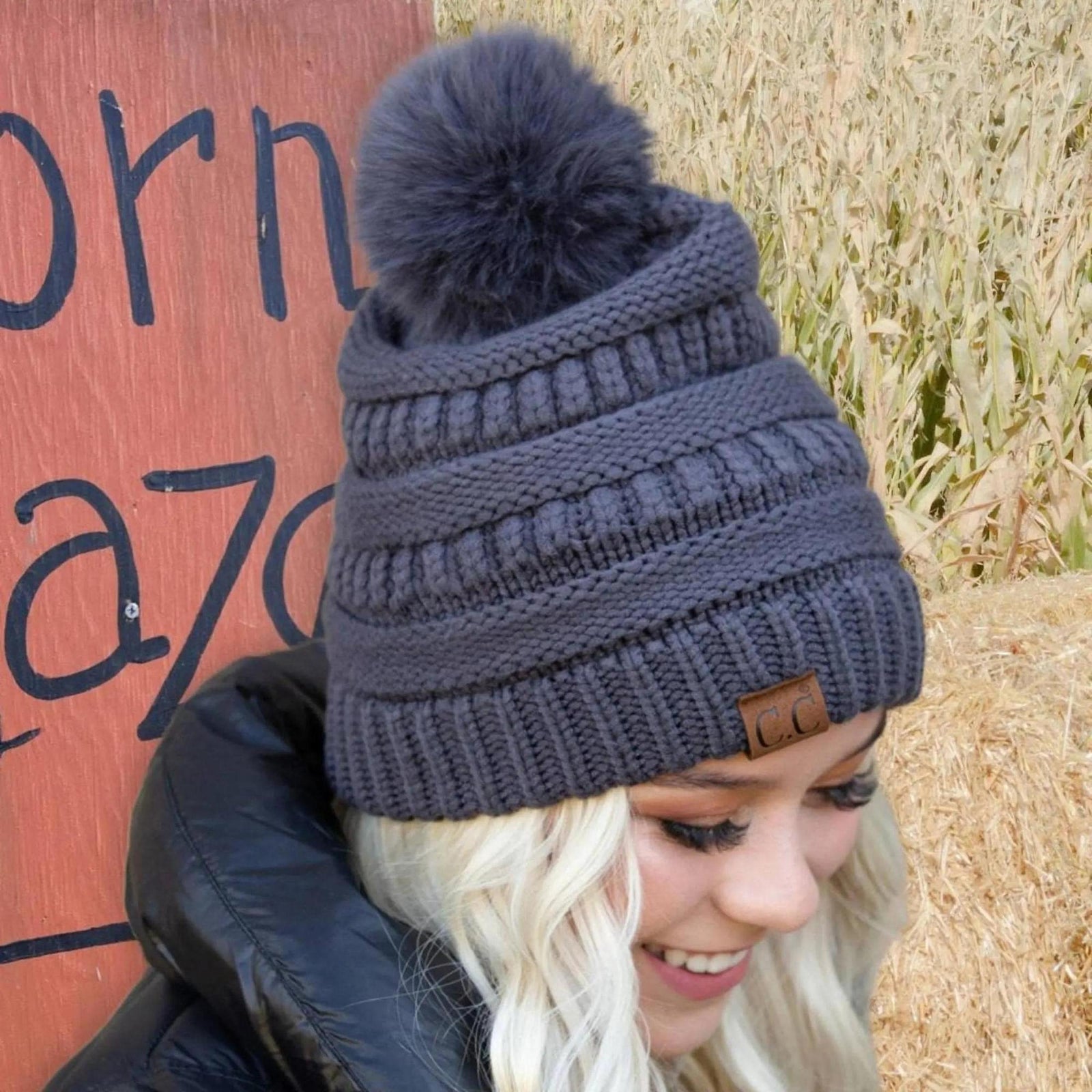 CC Snuggly Soft Minimalist Beanies Hats - Truly Contagious