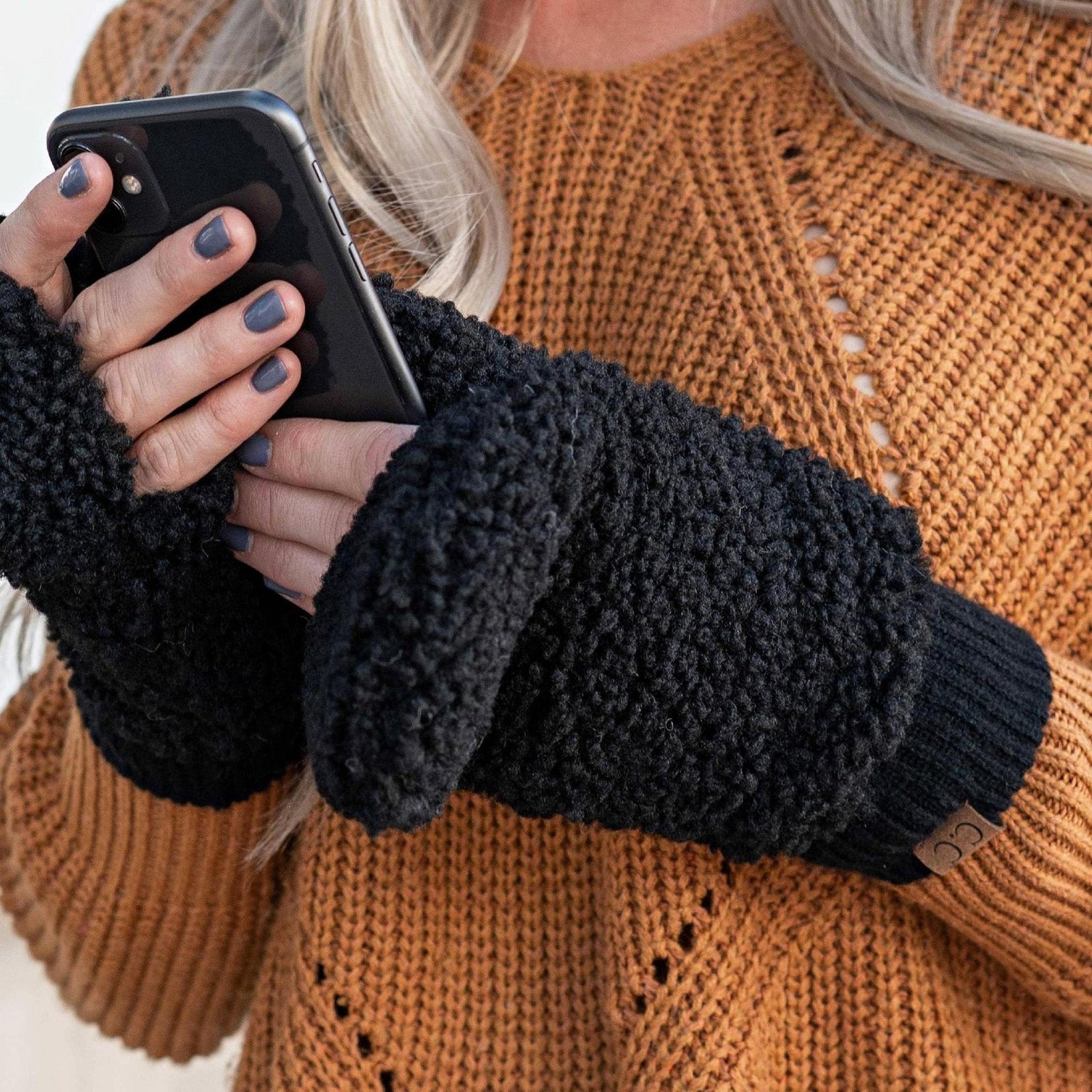 CC Soft Sherpa Accessible Mittens - Truly Contagious