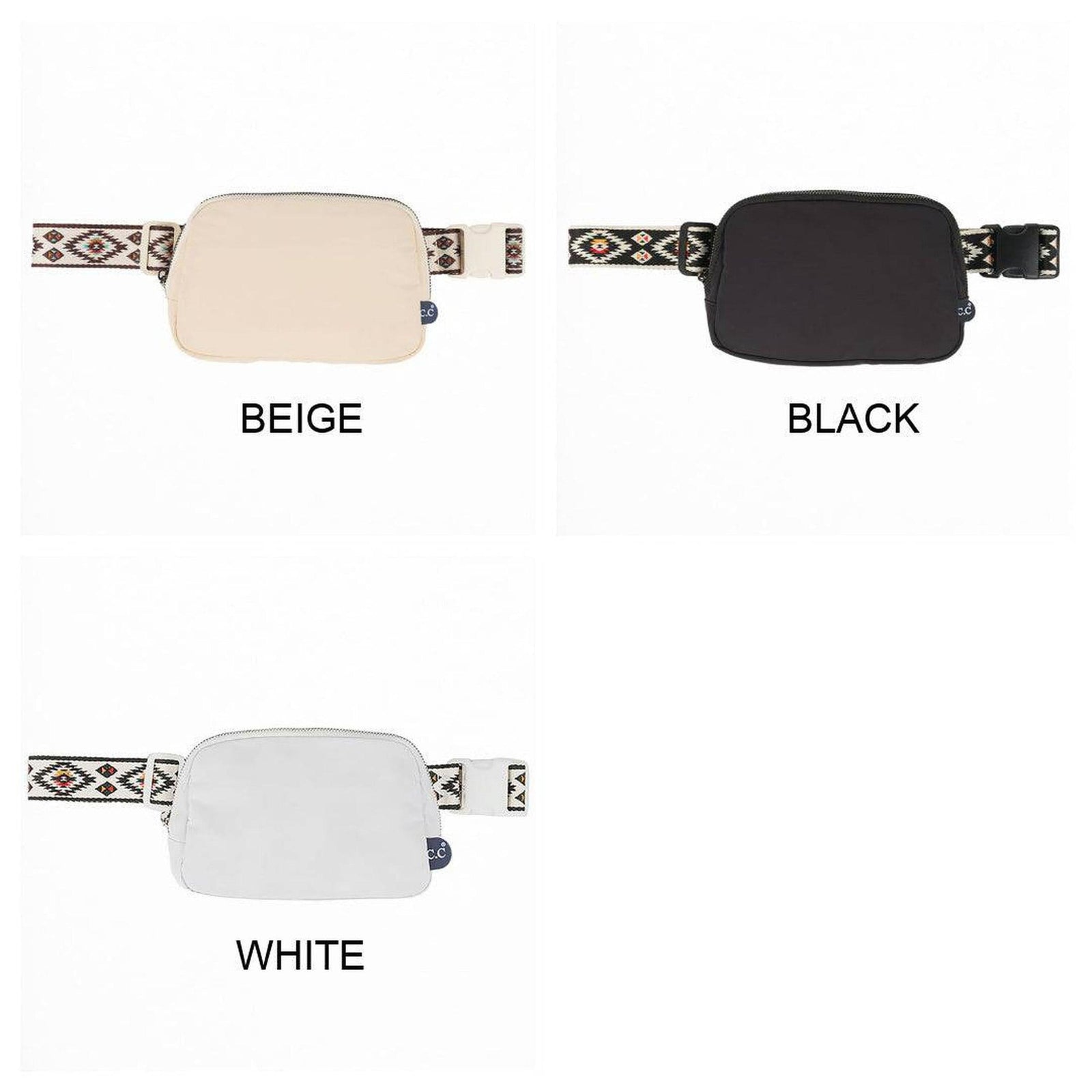 CC South Western Strap Belt Bag Fanny Pack - Truly Contagious