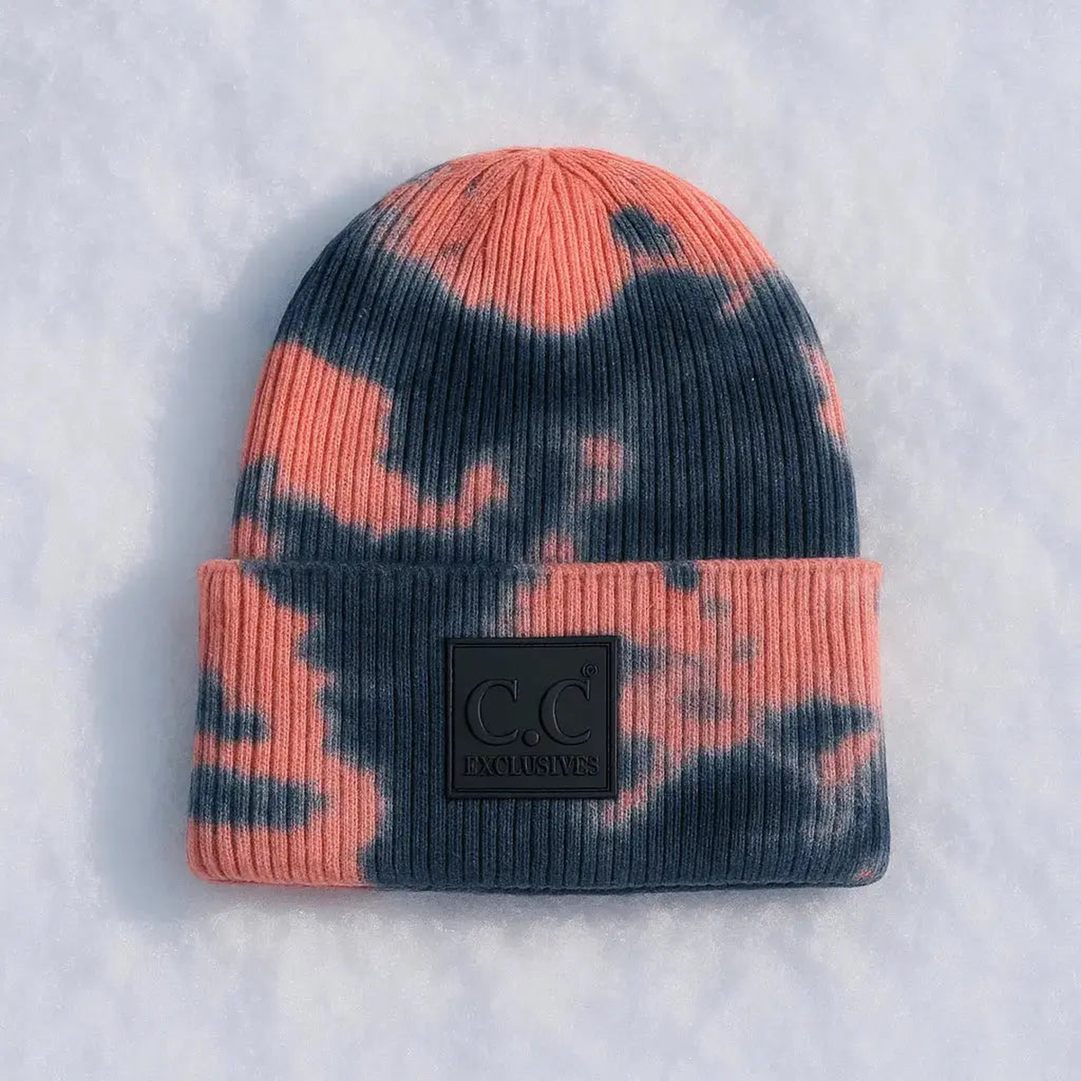 CC Tie Dye Adult Teen Winter Beanies Hats - Truly Contagious