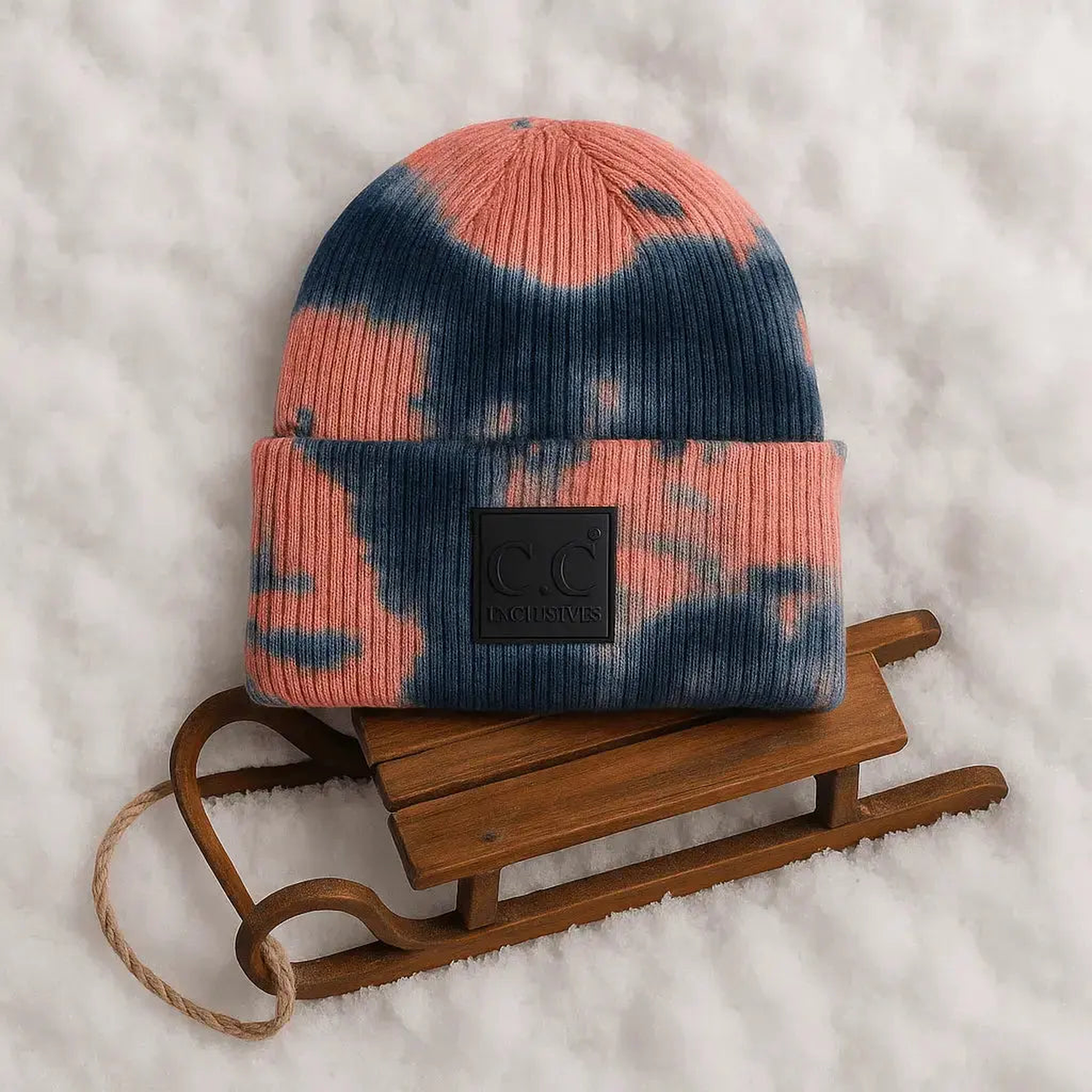 CC Tie Dye Adult Teen Winter Beanies Hats - Truly Contagious