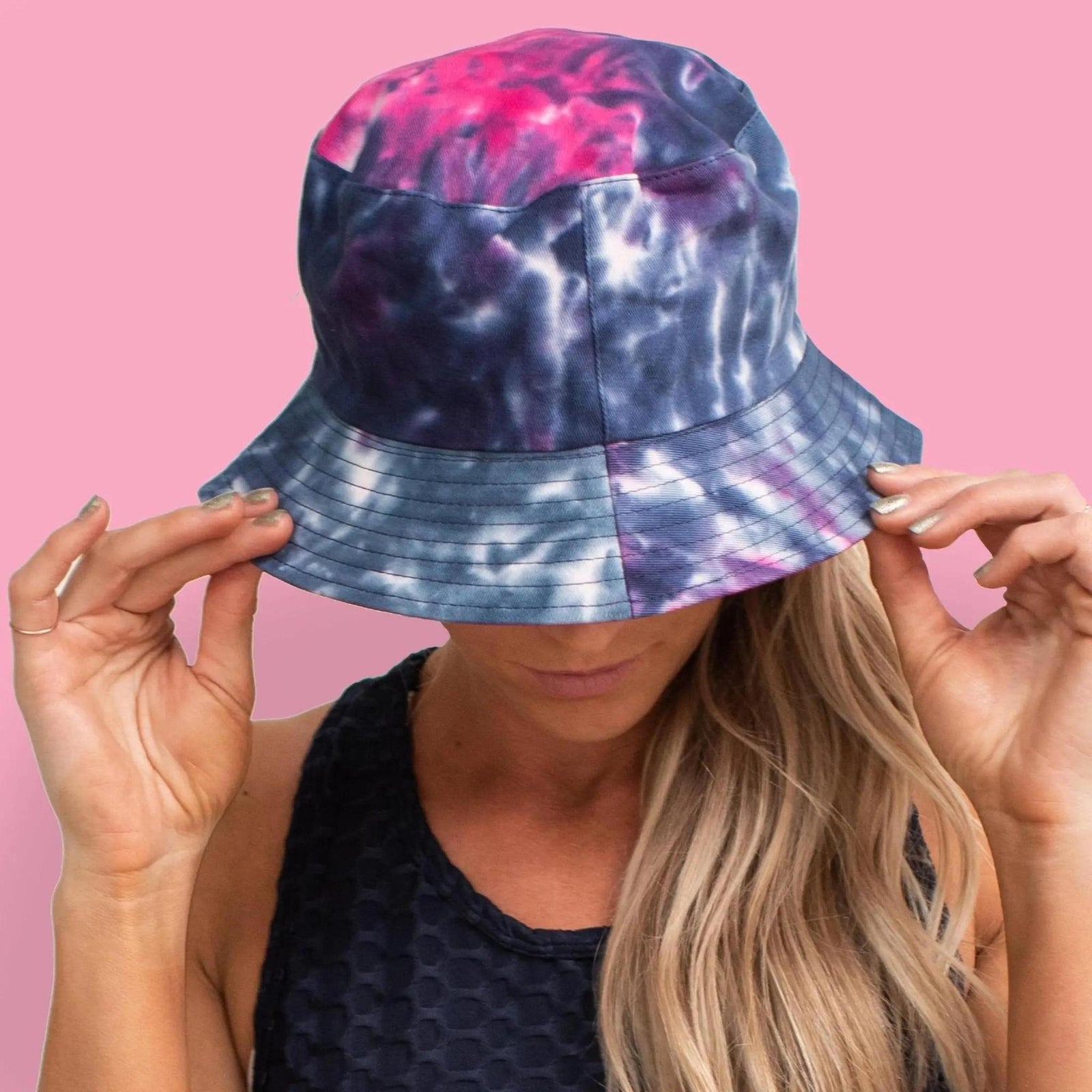 CC Tie - Dye Reversible Bucket Hat | Youth and Adult Sizes - Truly Contagious