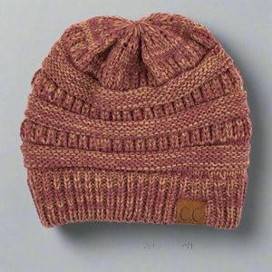 CC Two - Tone Super Soft Popular Beanies Hats - Truly Contagious