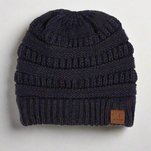 CC Two - Tone Super Soft Popular Beanies Hats - Truly Contagious