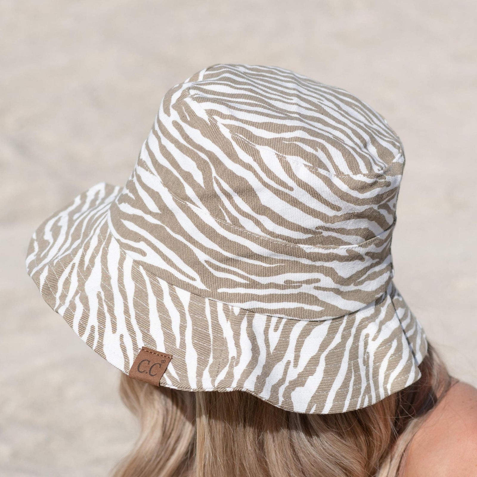 CC Zebra Bucket Hat - Truly Contagious