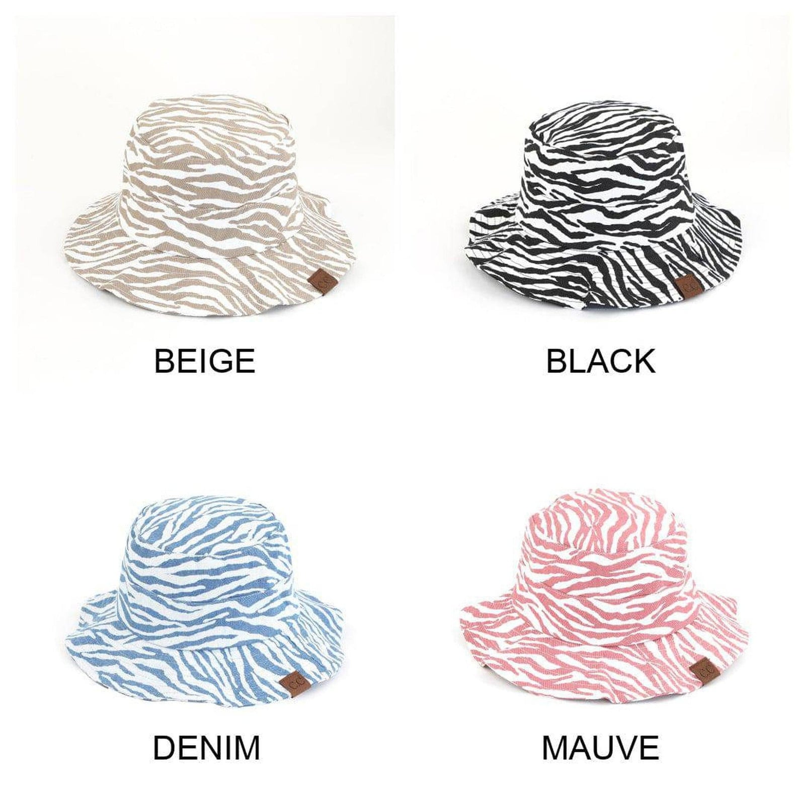 CC Zebra Bucket Hat - Truly Contagious