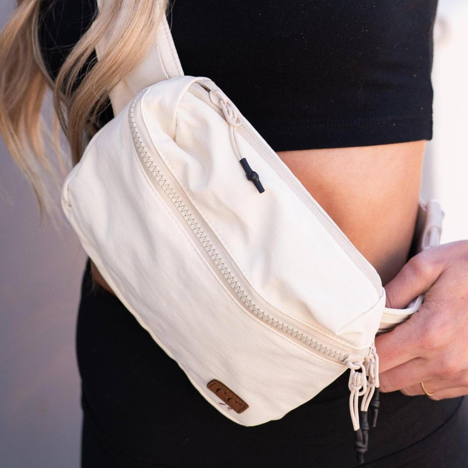 CC Zipper Cross - Body Bag | Sling Pack | Fanny Pack - Truly Contagious