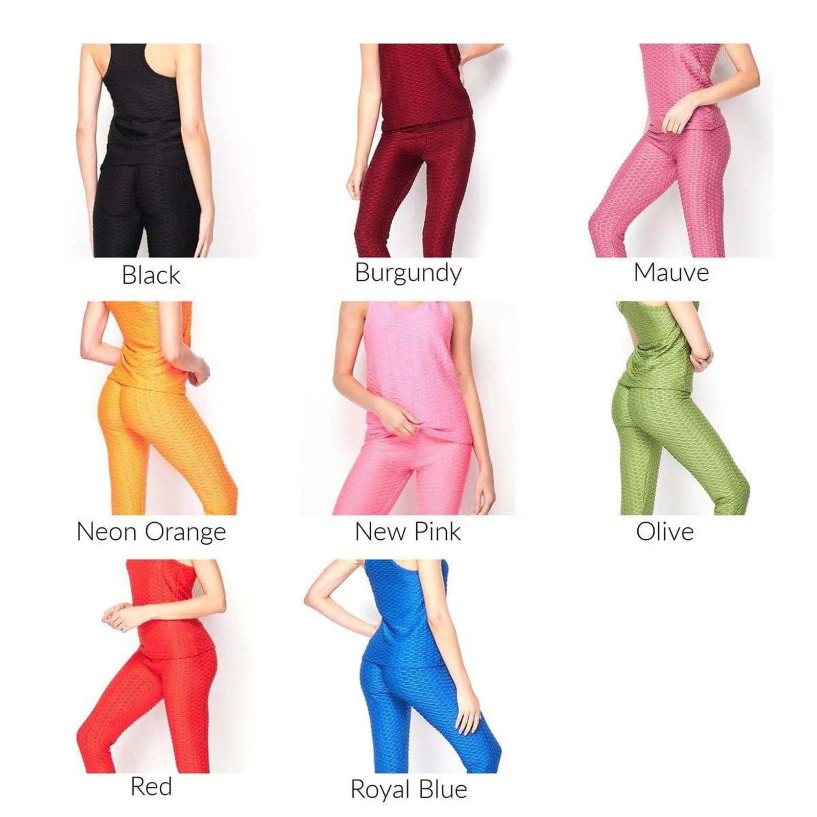 Cellulite Hiding Leggings and Tank Loungewear | New Mix - Truly Contagious