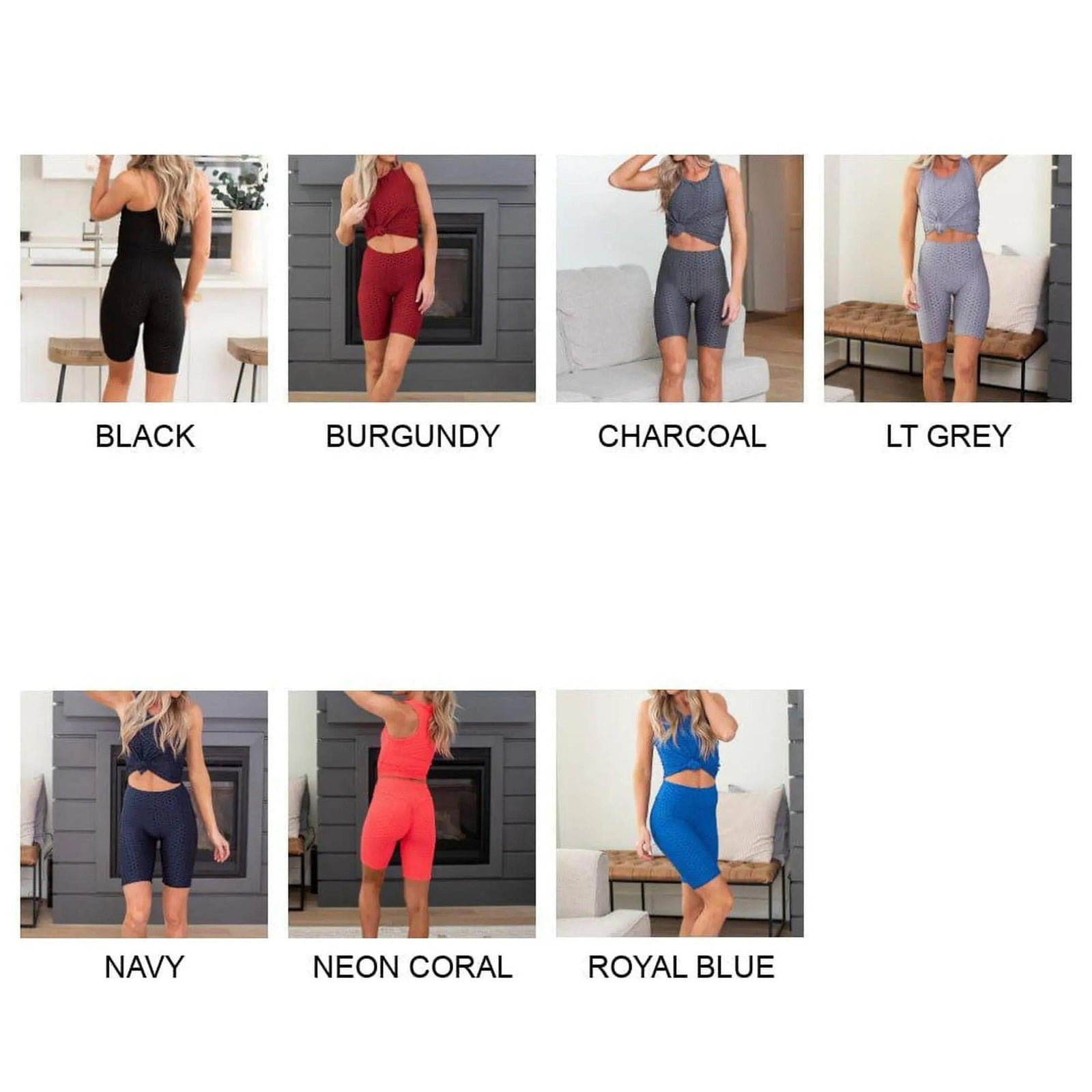 Cellulite Hiding Set | Biker & Tank | New Mix - Truly Contagious