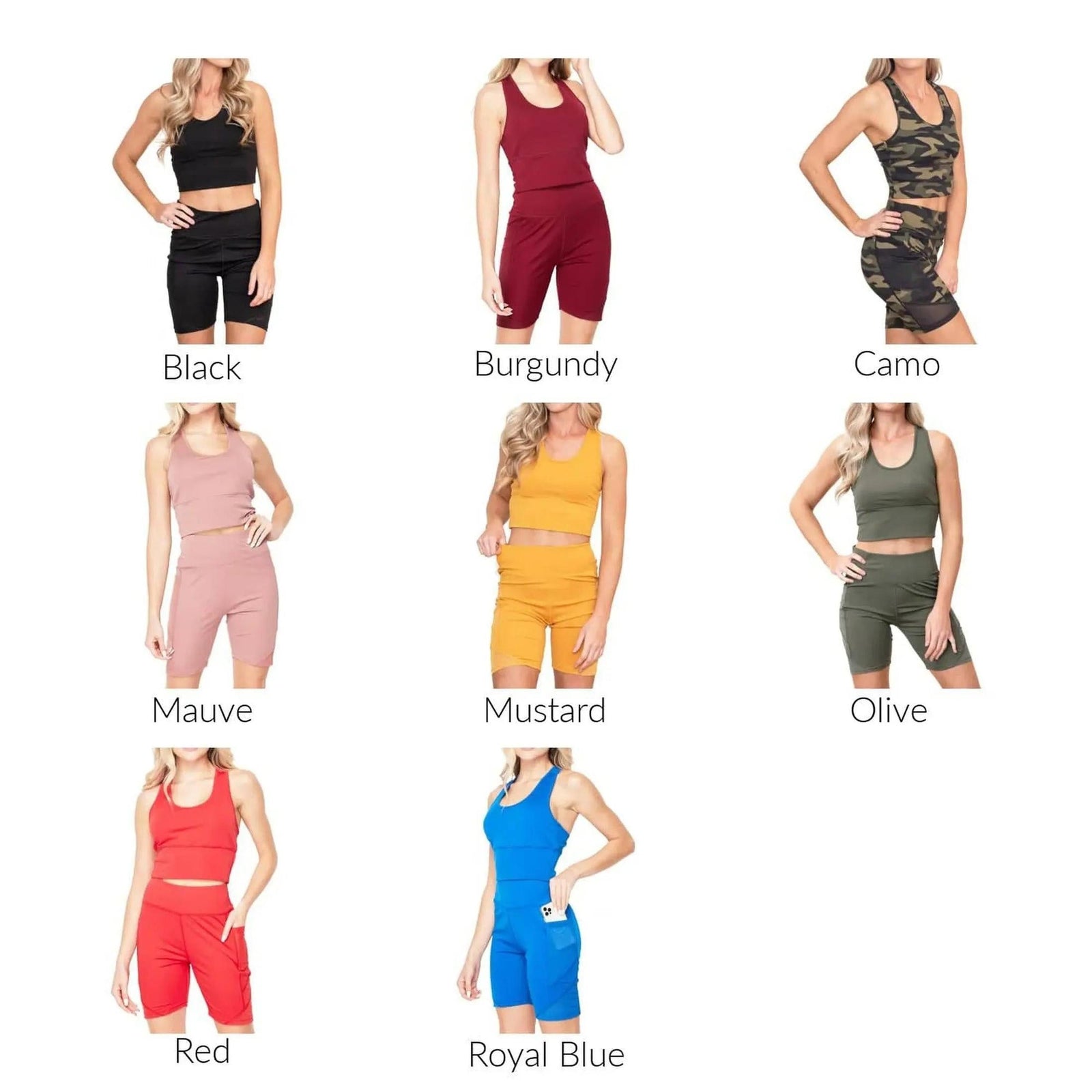 Crop Top | Biker Set - Truly Contagious