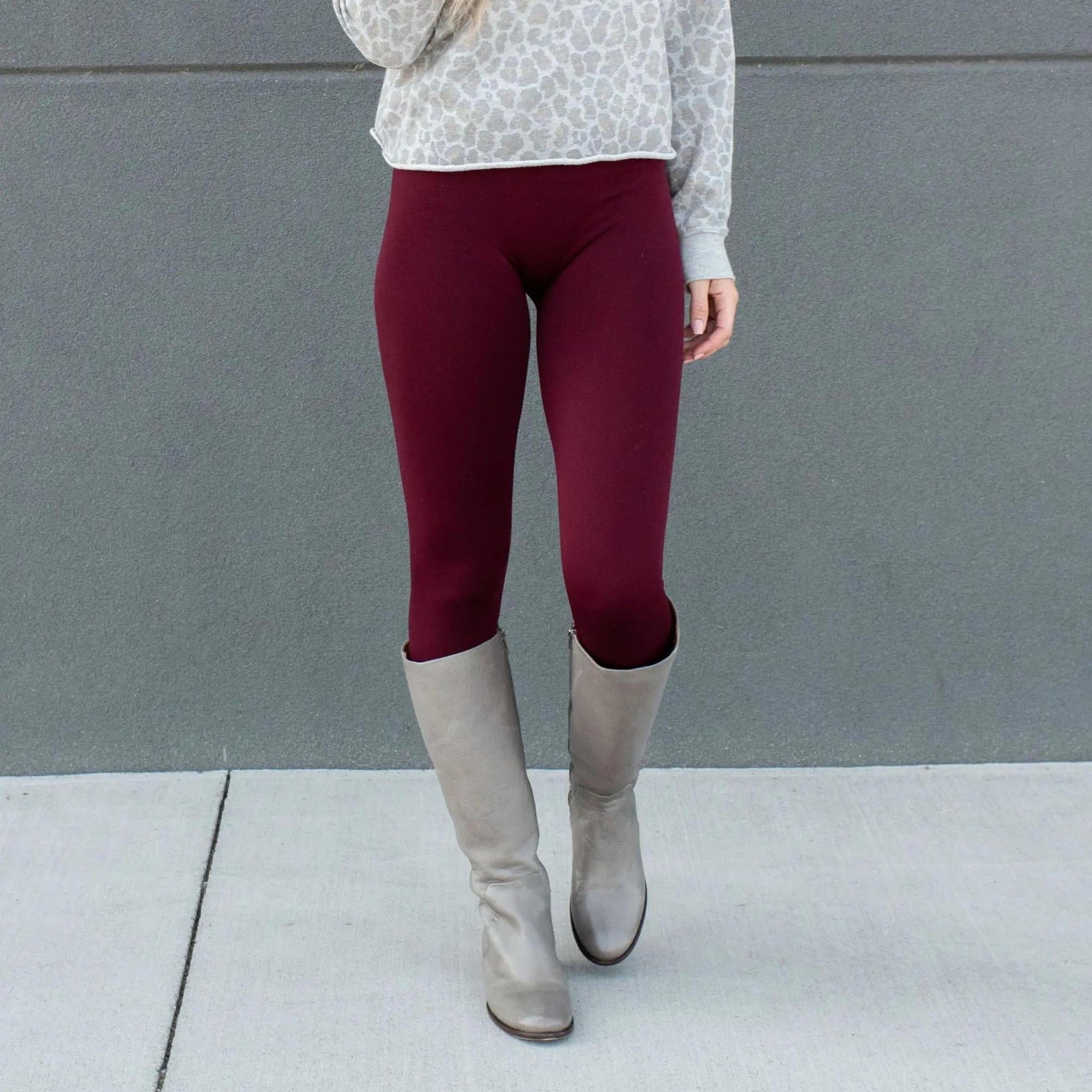 Double Fleece Lined Leggings | Extra Comfy (Mopas) - Truly Contagious