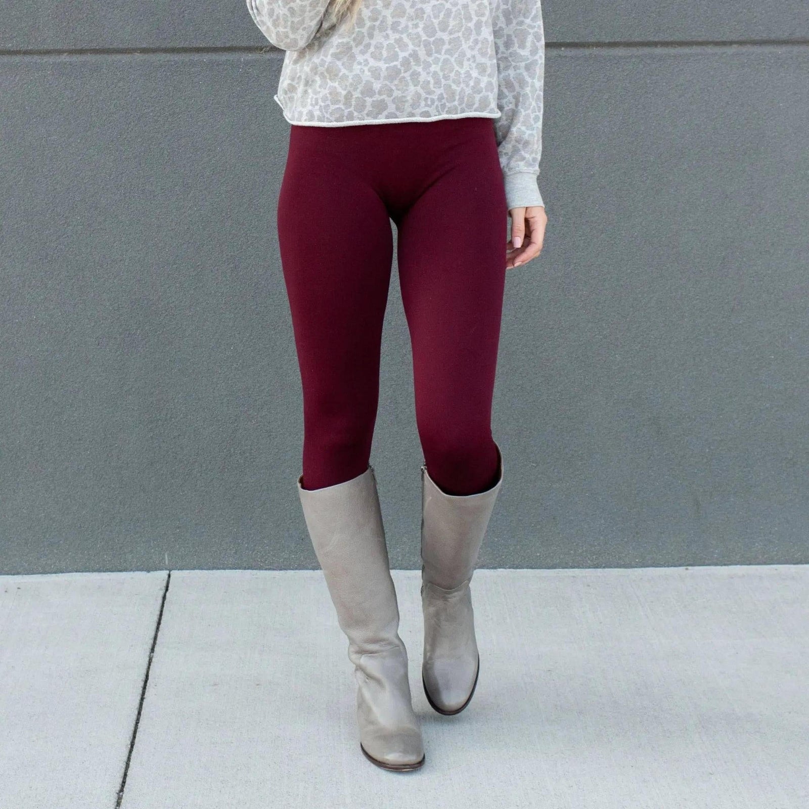 Double Fleece Lined Leggings | Extra Comfy (Mopas) - Truly Contagious