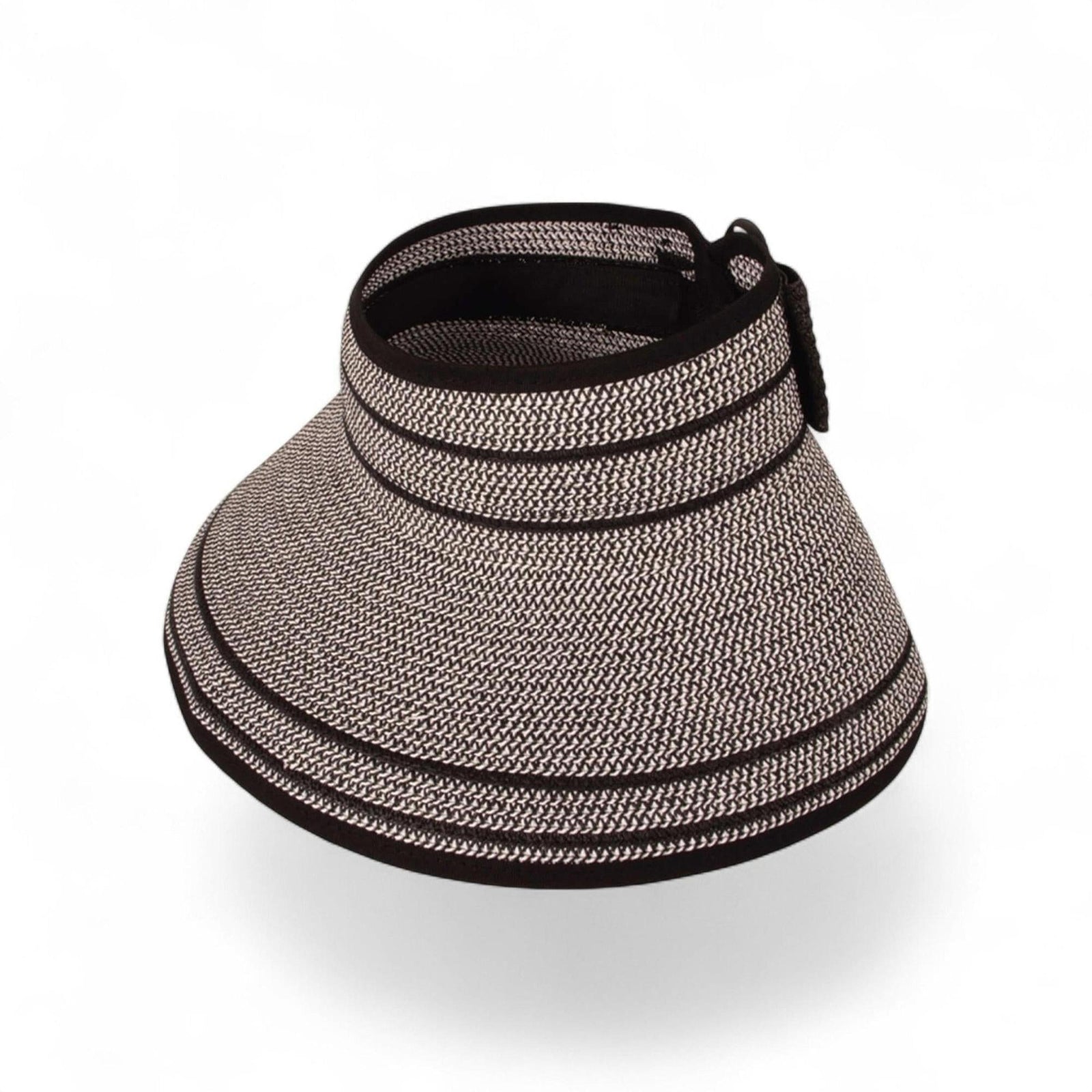 Easy Rollable Straw Visor Hat - Truly Contagious