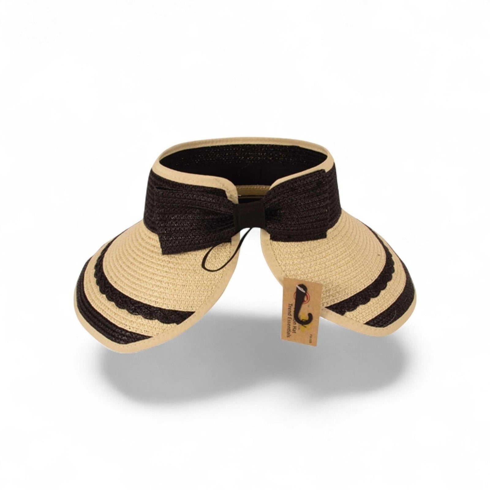 Easy Rollable Straw Visor Hat - Truly Contagious