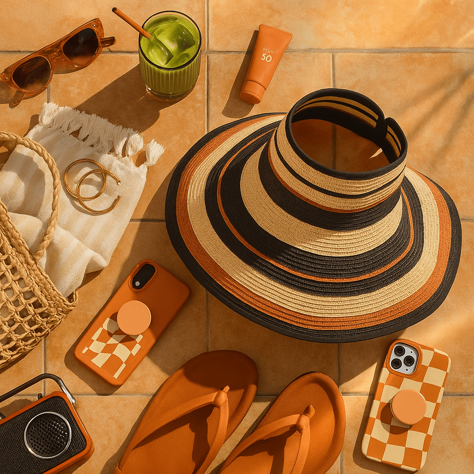 Easy Rollable Straw Visor Hat - Truly Contagious