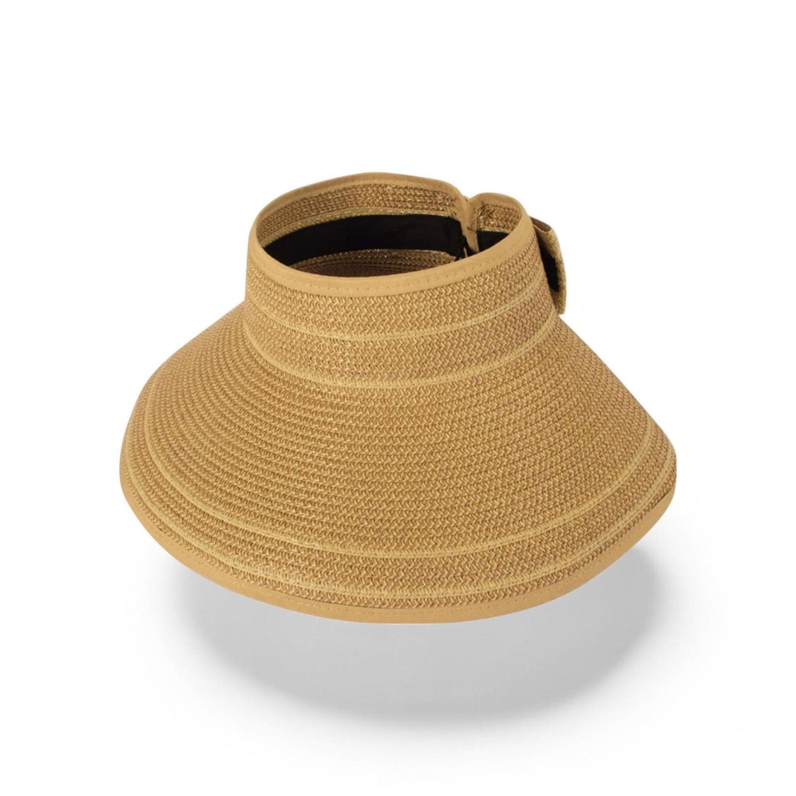 Easy Rollable Straw Visor Hat - Truly Contagious