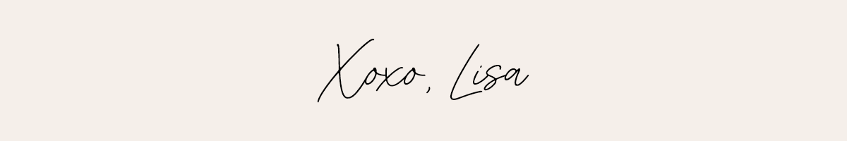 XOXO, Lisa 