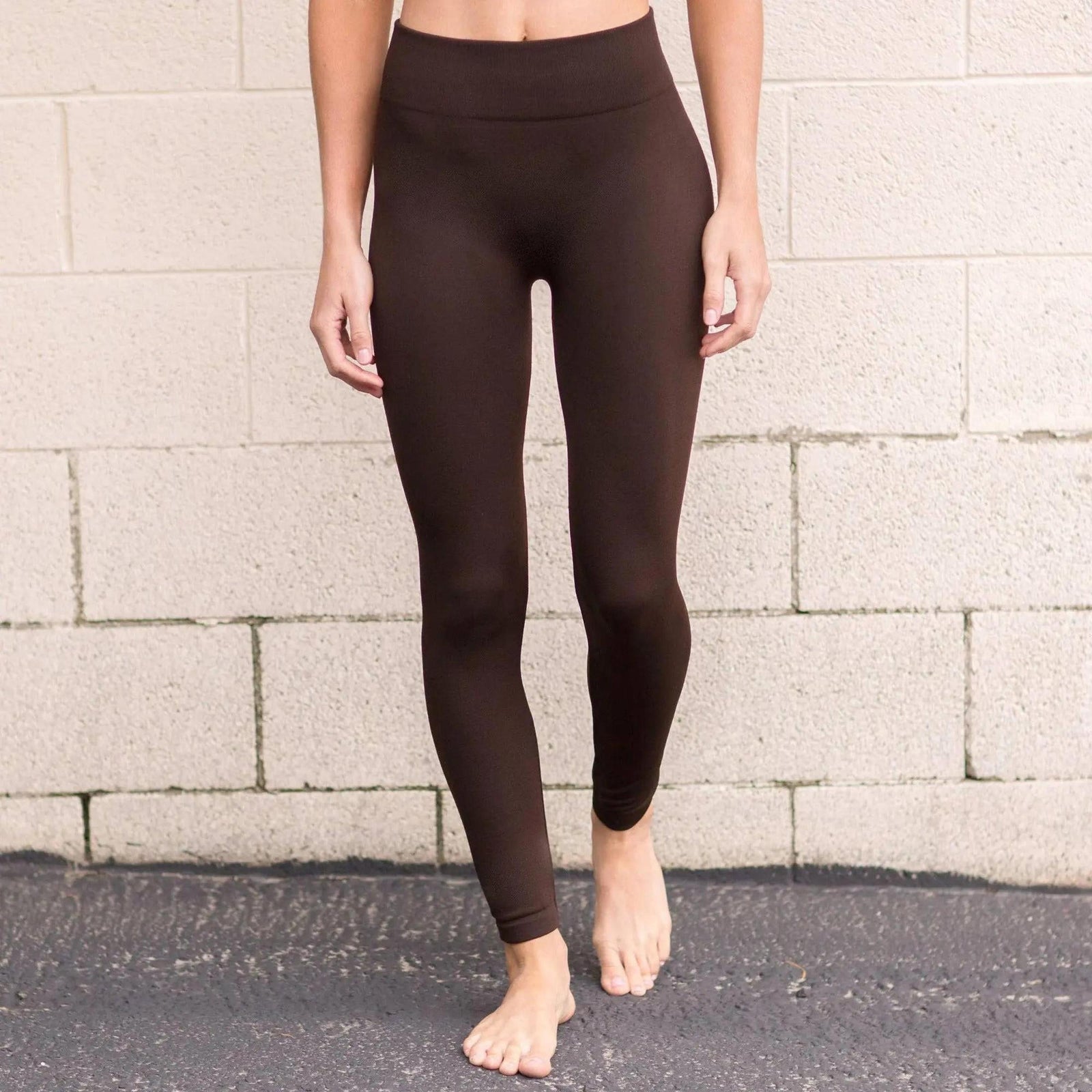 Slimming Fleece Lined Leggings - Truly Contagious - Truly Contagious