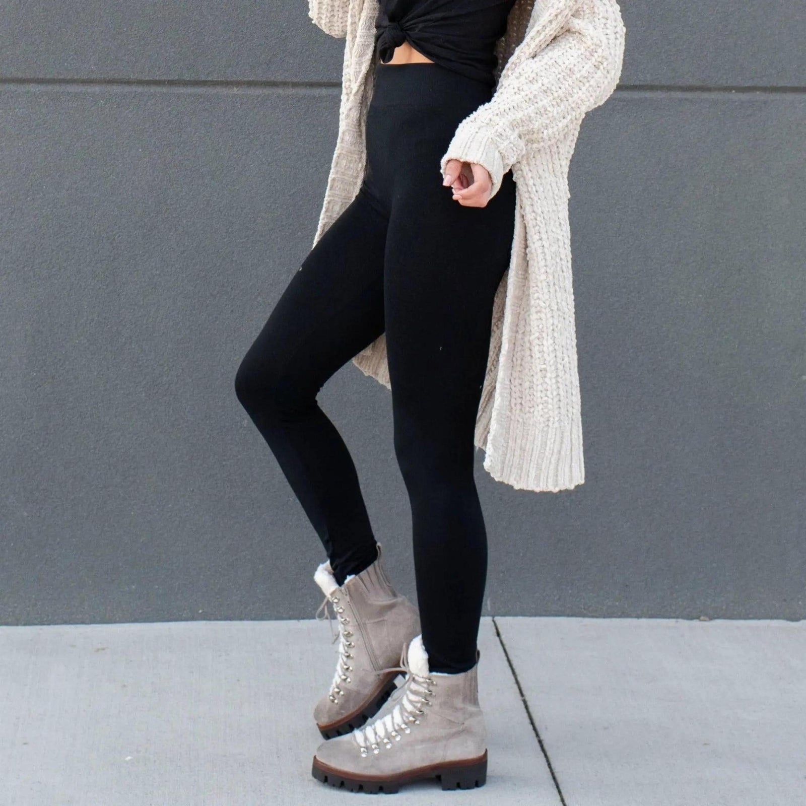 Slimming High Waist Leggings | Non - Lined ( Sofra ) - Truly Contagious