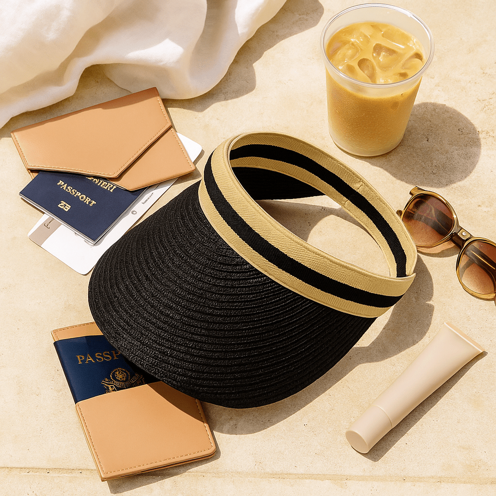 Straw Visor - Truly Contagious