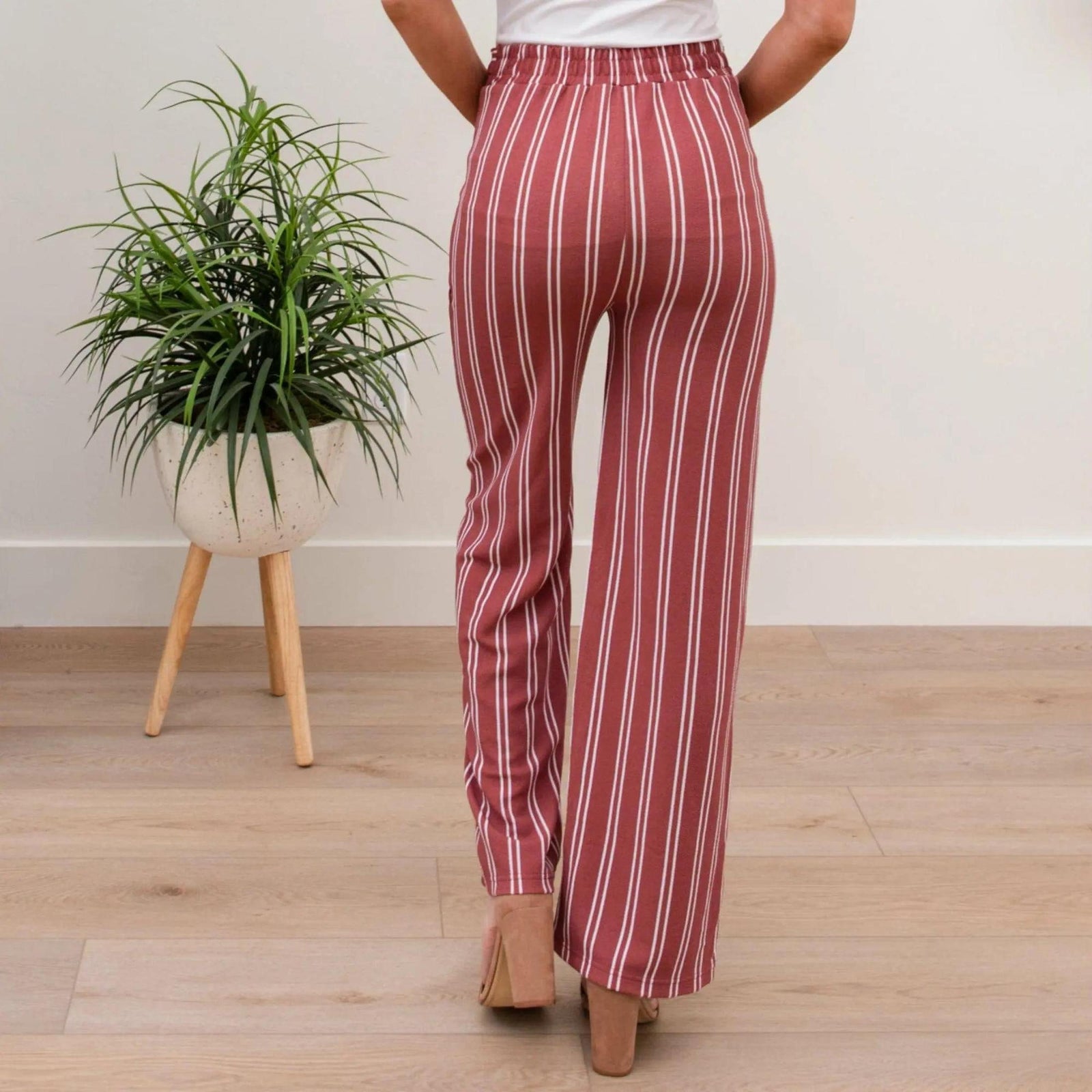 Tie Waist Dress Pant - Truly Contagious