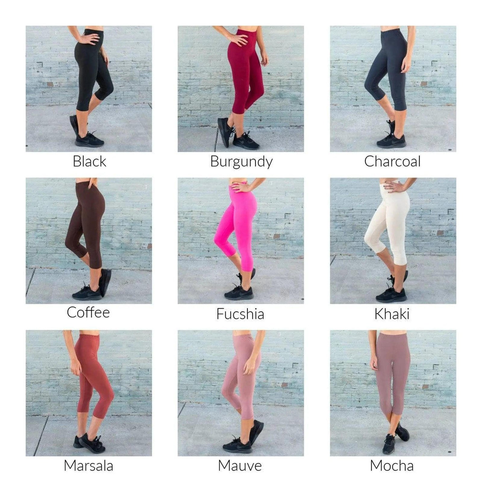Ultra Soft Capri Leggings - Truly Contagious