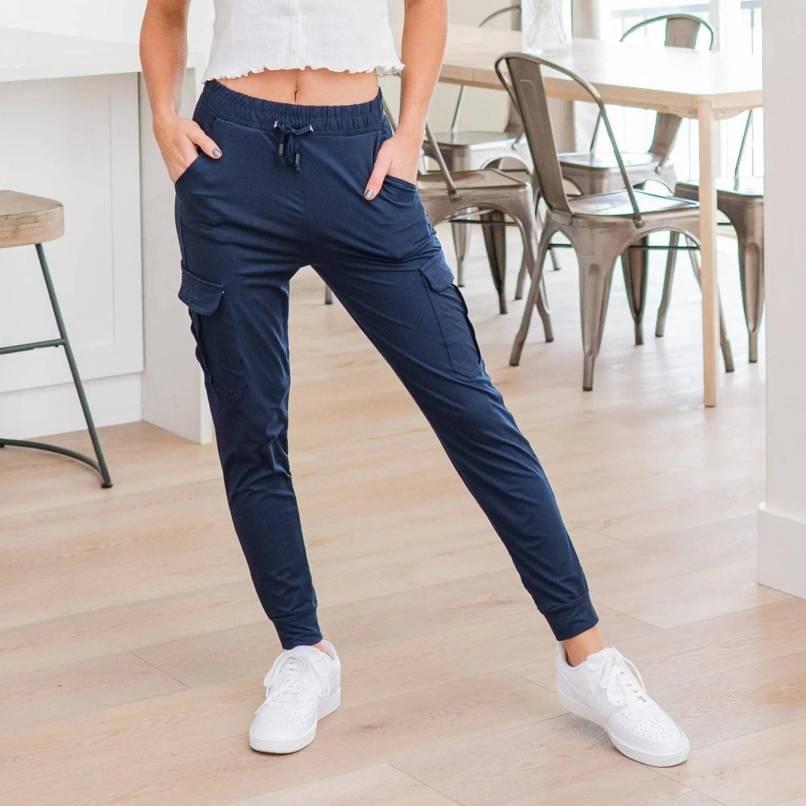 Ultra Soft Joggers with Cargo Pocket, Small - XL Sizes - Truly Contagious