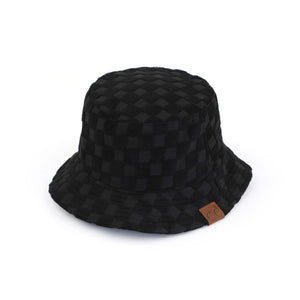 CC Checkered Terry Cloth Bucket - Truly Contagious
