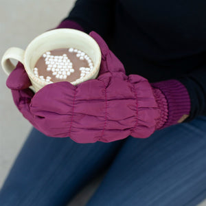 CC Quilted Mittens - Truly Contagious