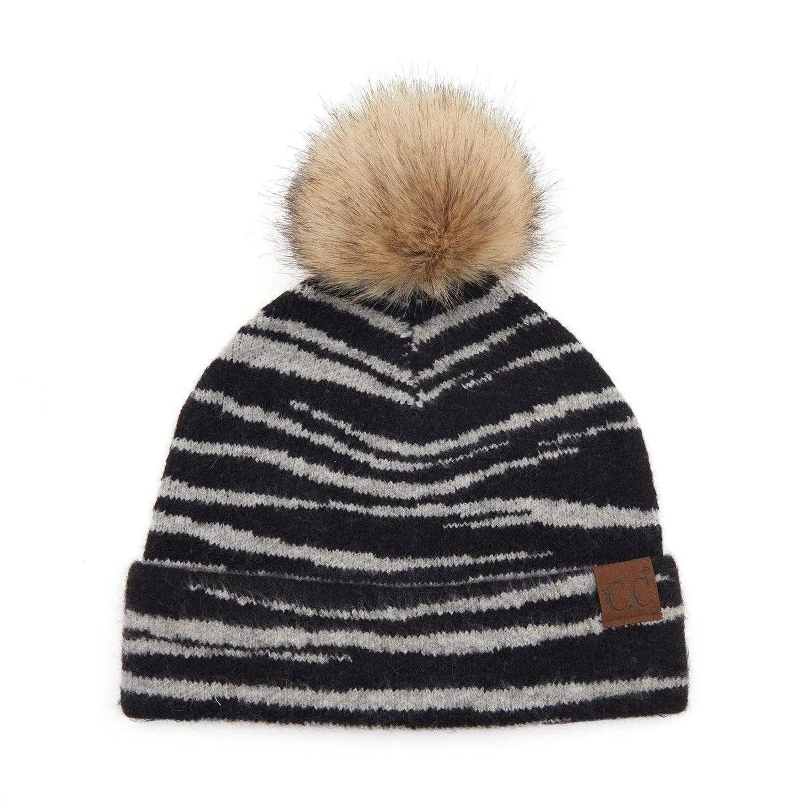 CC Beanie Animal Print Winter Hats - Truly Contagious
