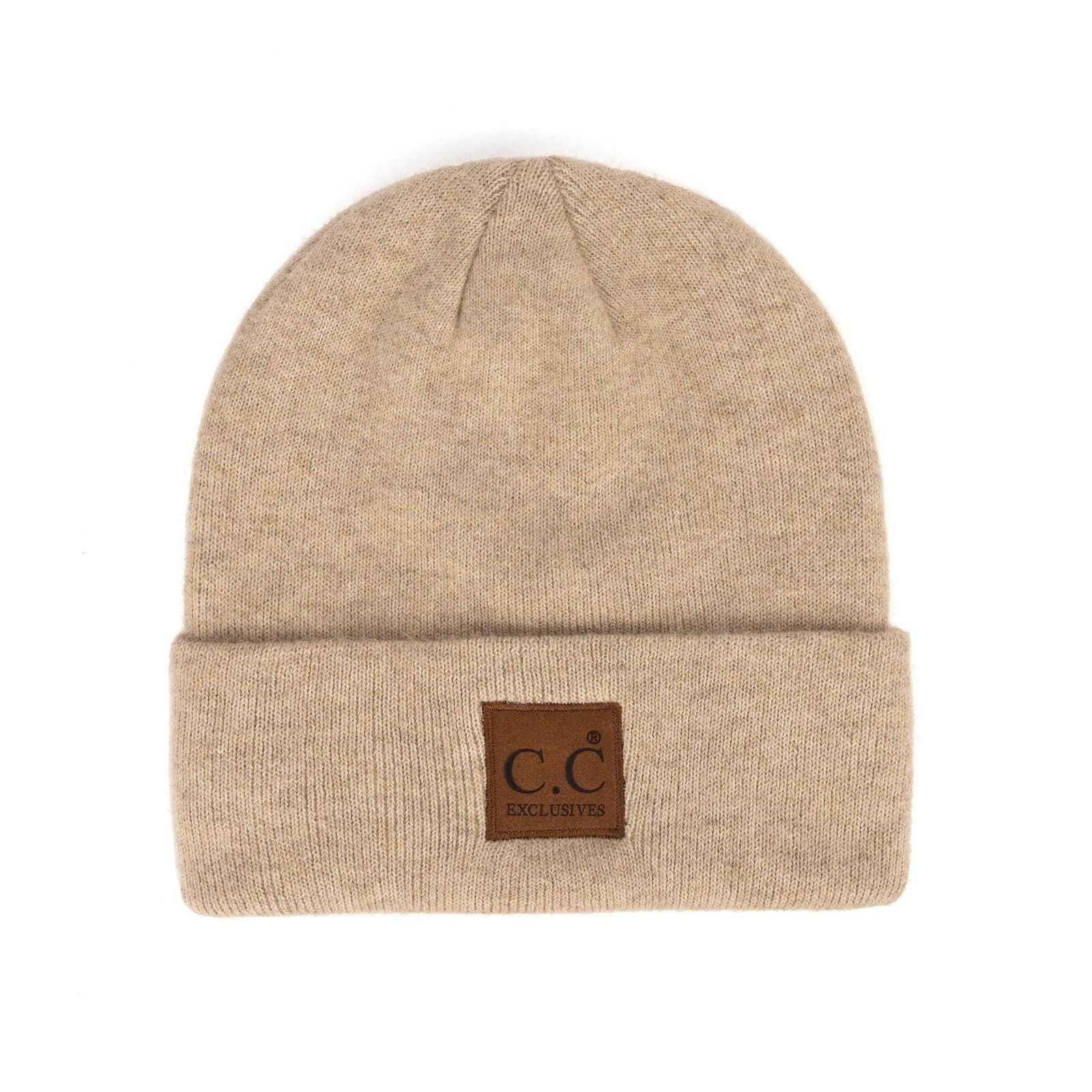 CC Beanie Heather Knit Basic - Truly Contagious