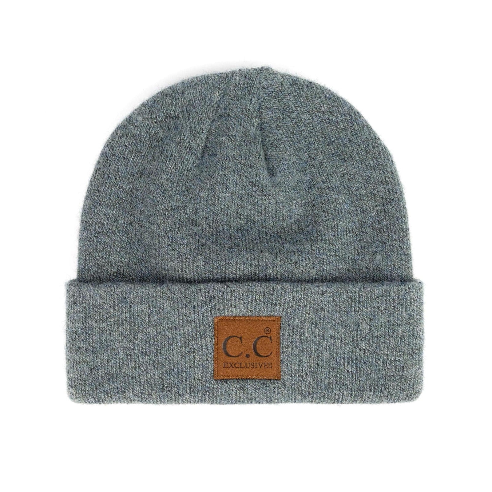 CC Beanie Heather Knit Basic - Truly Contagious