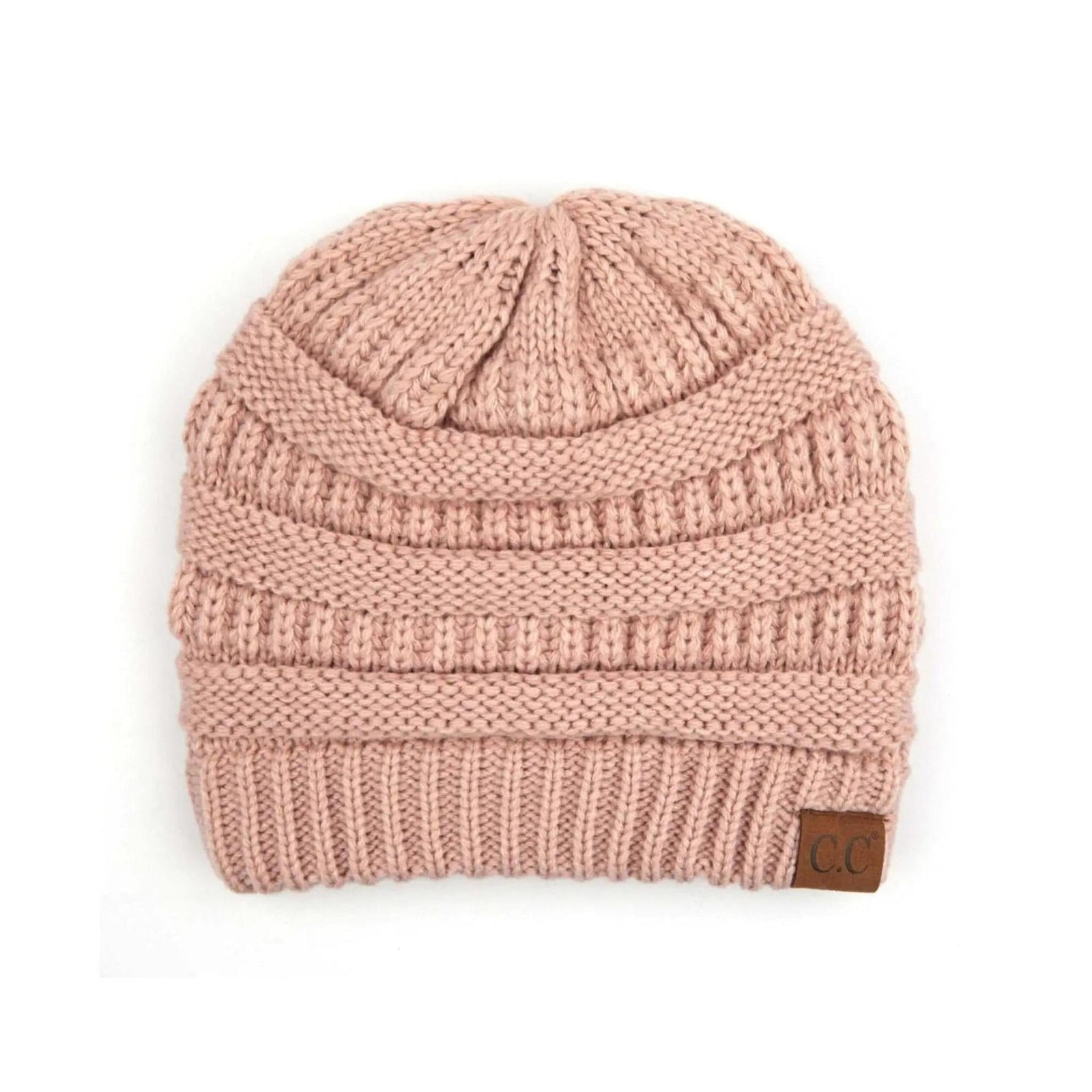 CC Beanie Popular Unisex Cable Knit Men Women Kids Skully Winter Hats by Truly Contagious - Truly Contagious