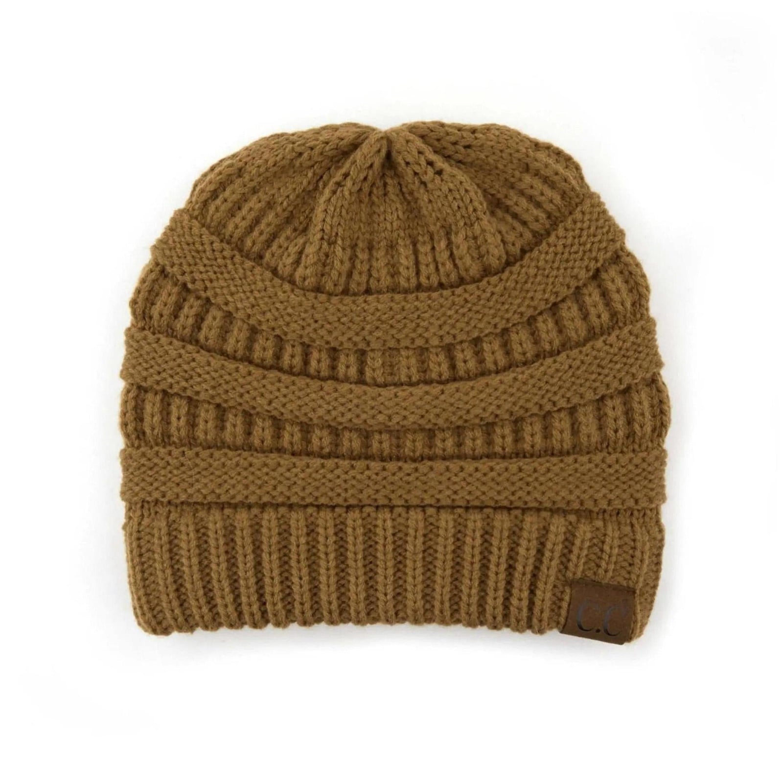 CC Beanie Popular Unisex Cable Knit Men Women Kids Skully Winter Hats by Truly Contagious - Truly Contagious