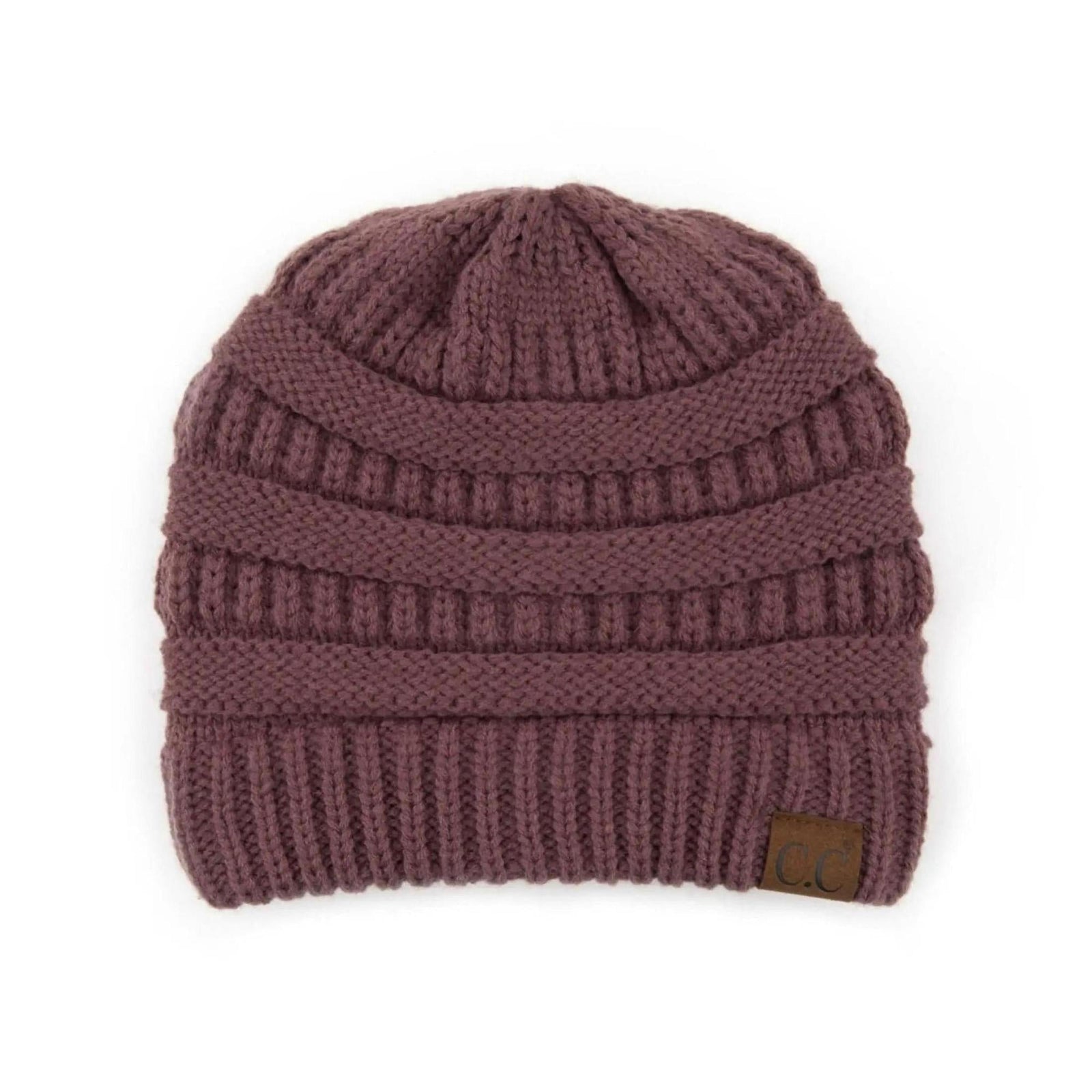 CC Beanie Popular Unisex Cable Knit Men Women Kids Skully Winter Hats by Truly Contagious - Truly Contagious