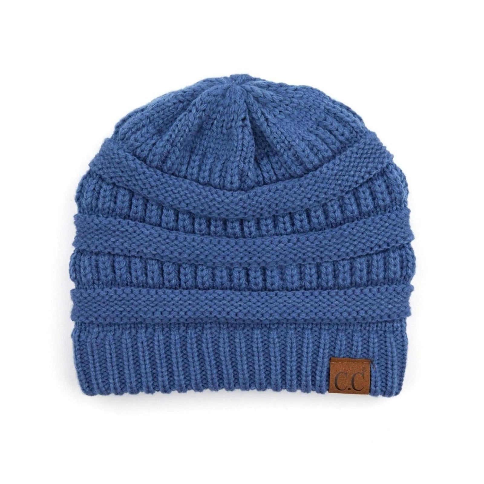 CC Beanie Popular Unisex Cable Knit Men Women Kids Skully Winter Hats by Truly Contagious - Truly Contagious