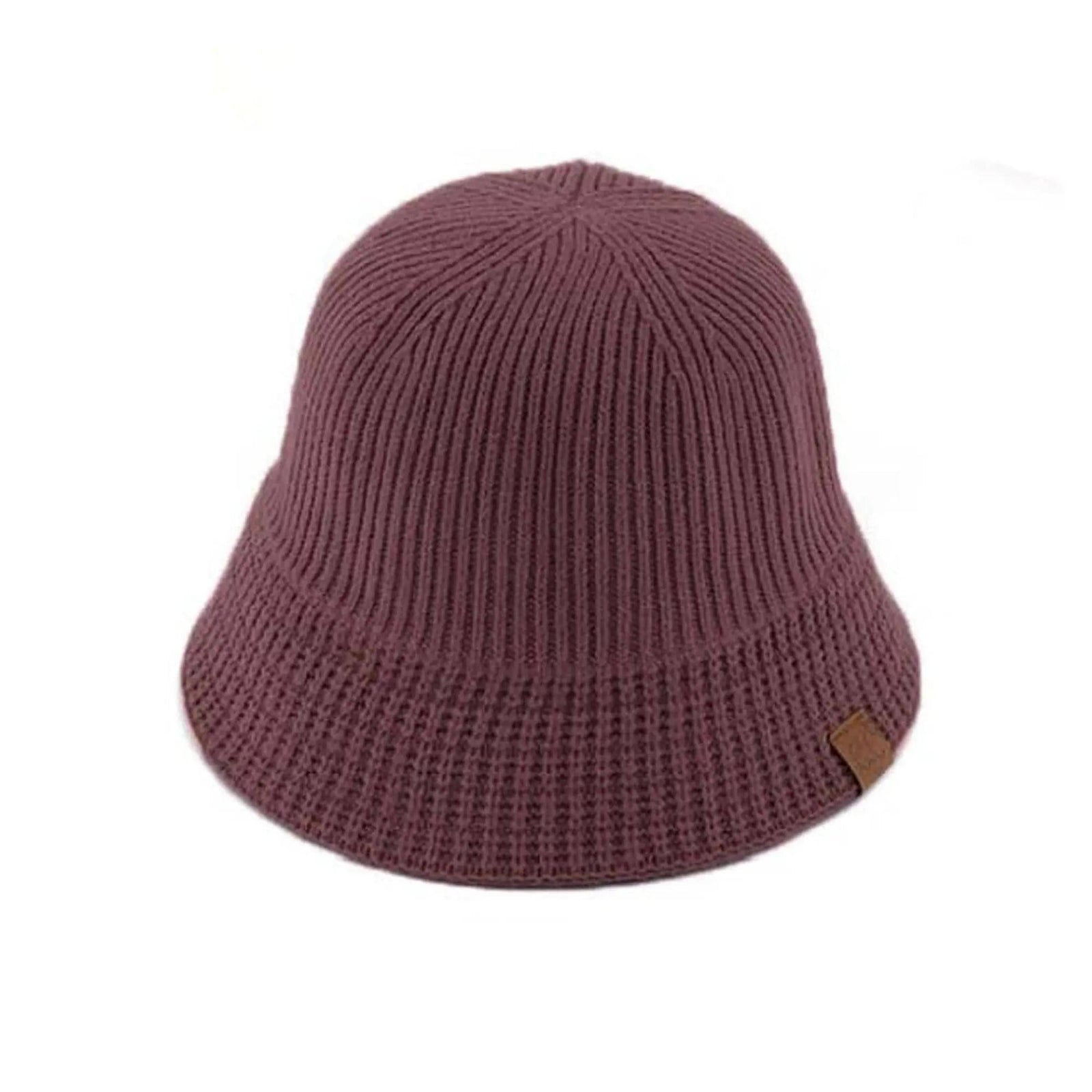 CC Beanie Ribbed Knit Adjustable Bucket Hat by Truly Contagious - Truly Contagious