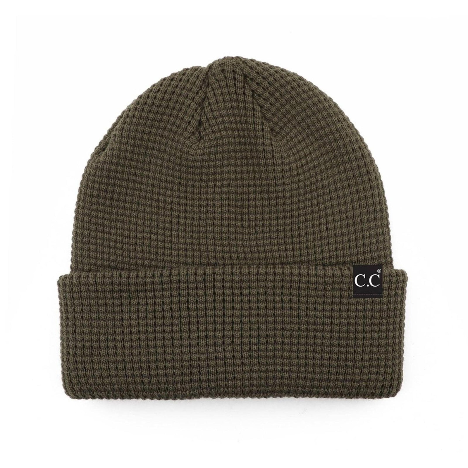 CC Beanie Waffle Knit - Truly Contagious