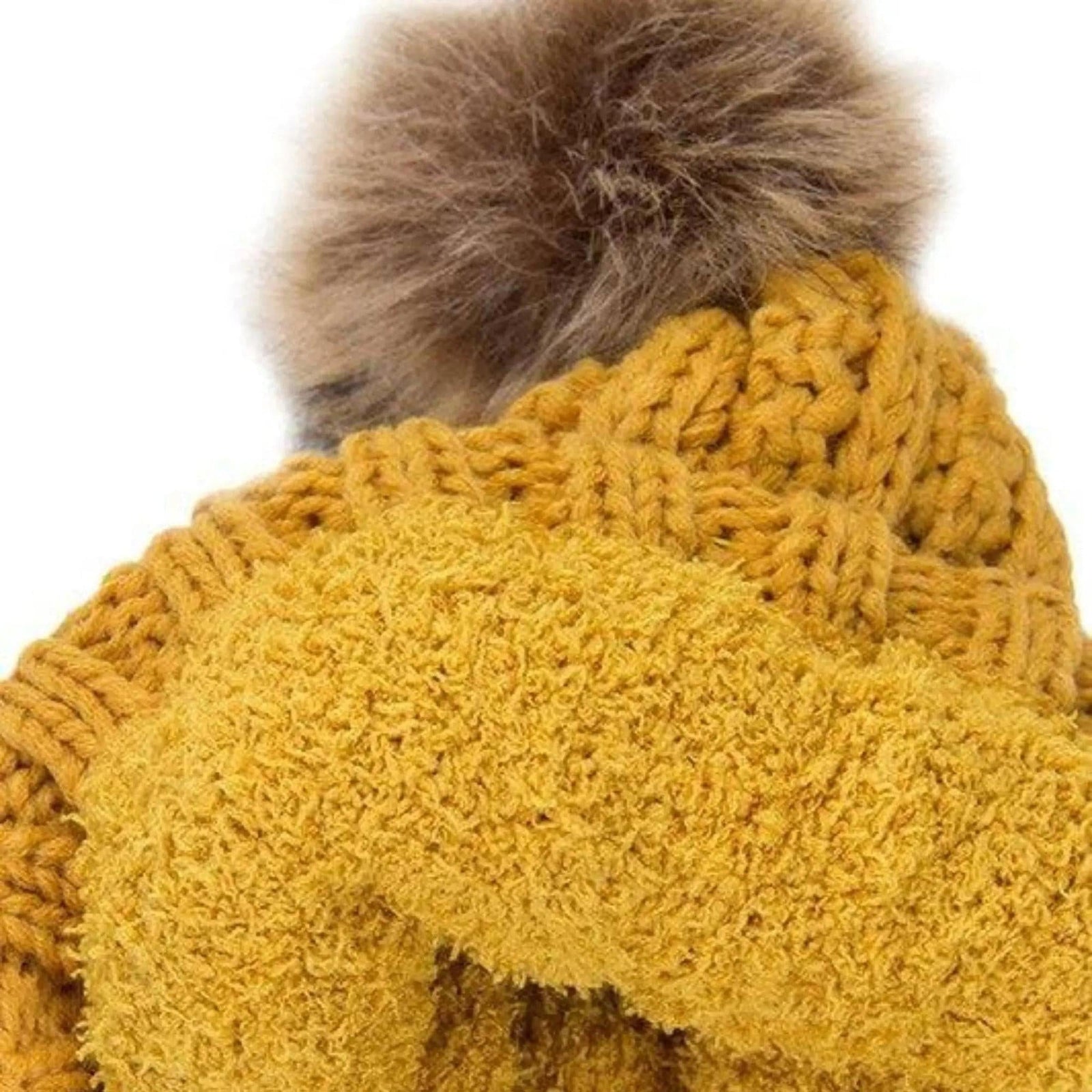 CC Bold Pom Accented Kids Youth to Adult Beanies Hats - Truly Contagious