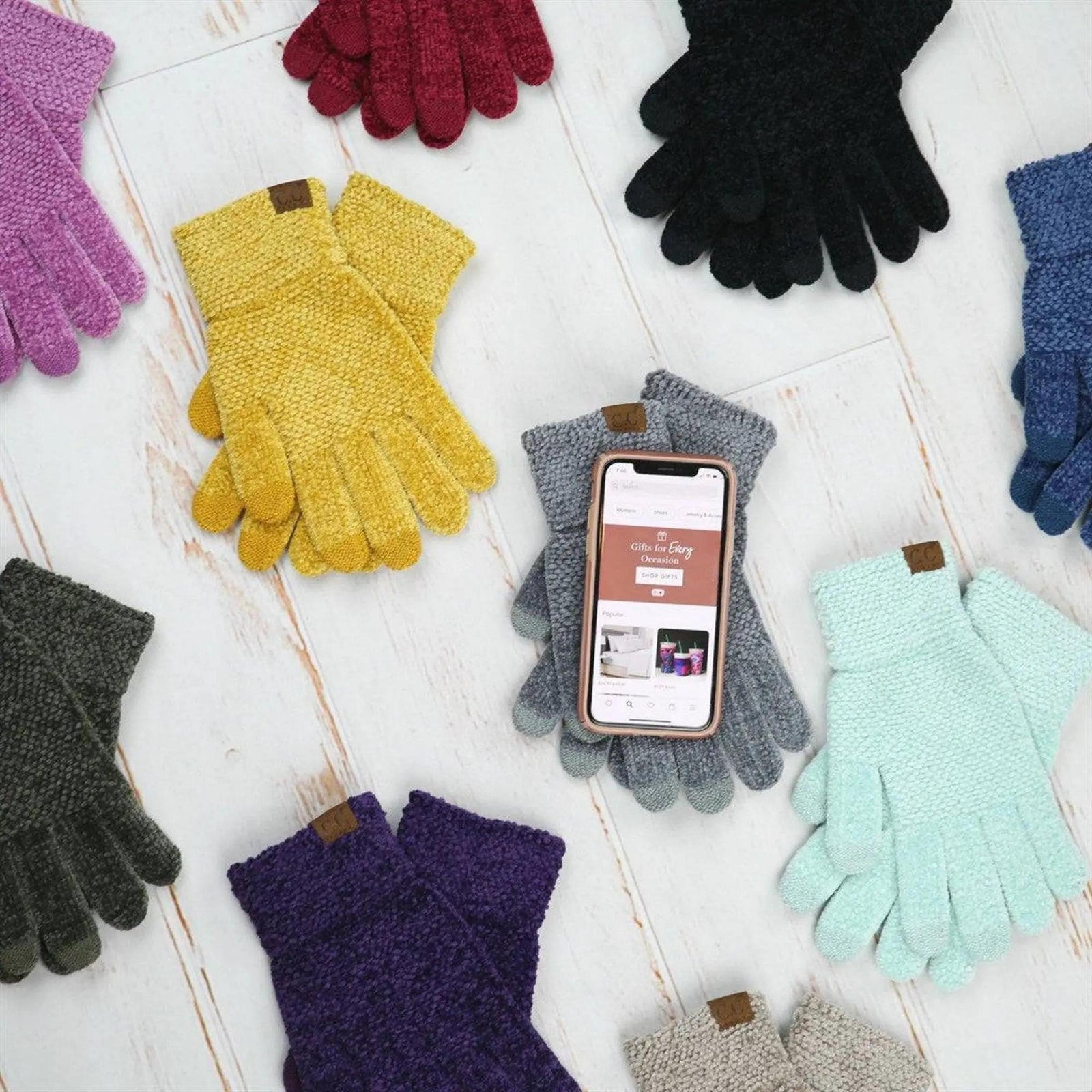 CC Brand Unisex Touchscreen Phone Tech Touch Winter Gloves Accessories - Truly Contagious