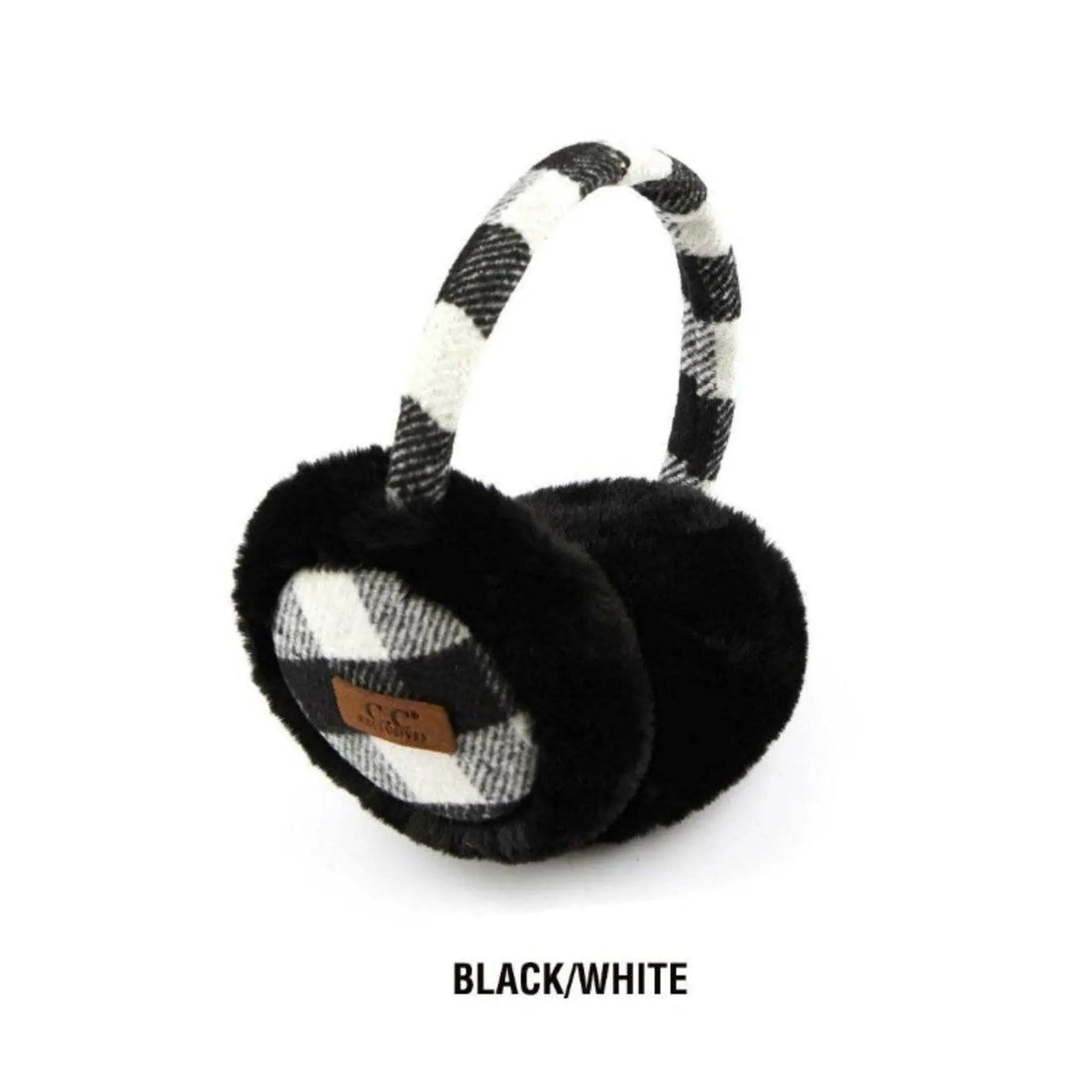 CC Buffalo Plaid Earmuff - Truly Contagious