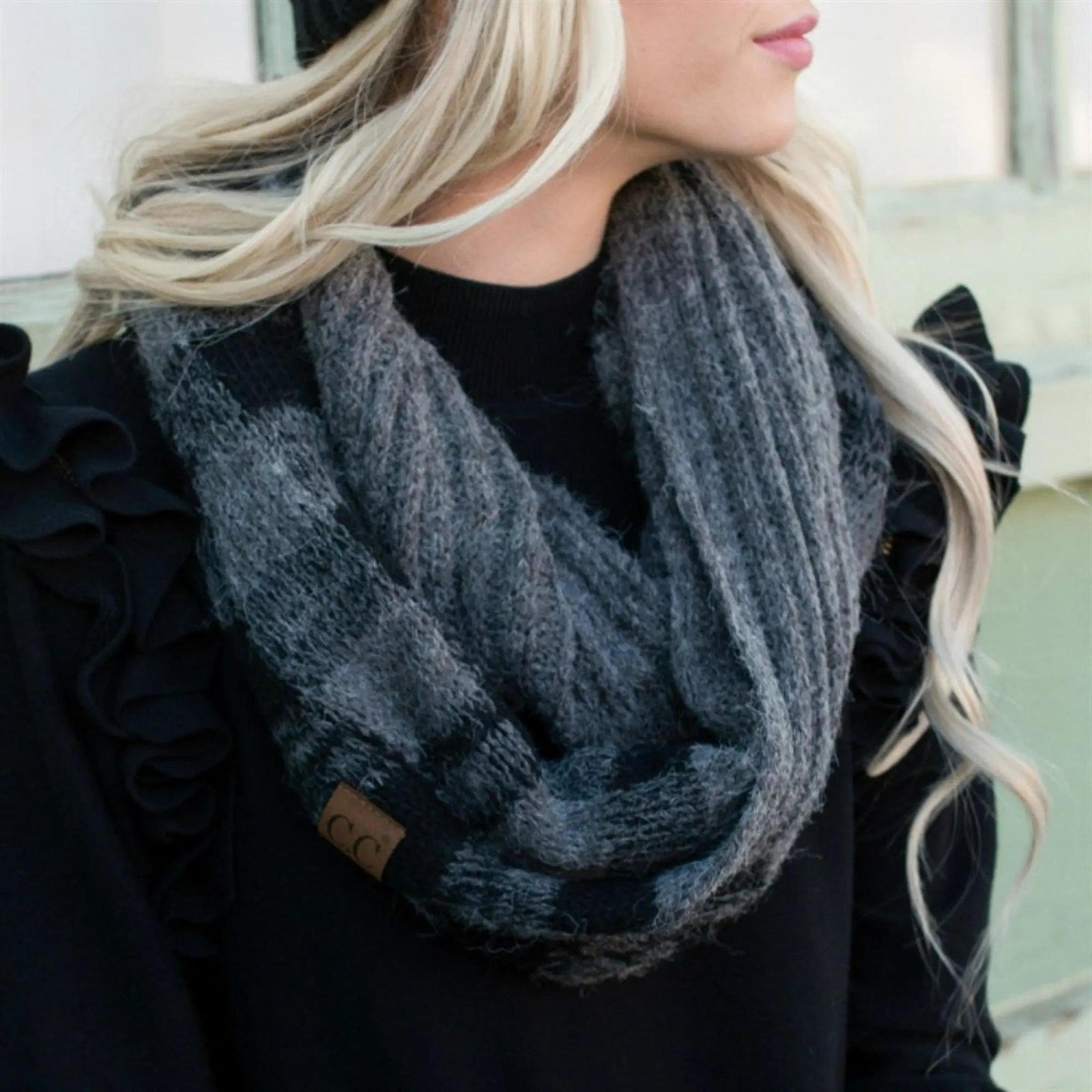 CC Buffalo Plaid Scarf - Truly Contagious