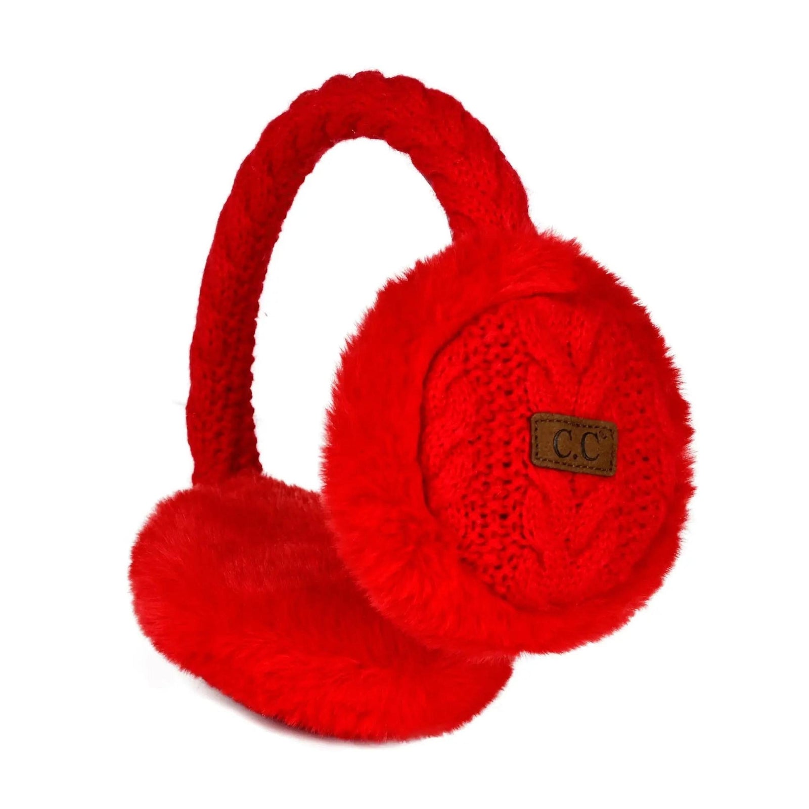 CC Cable Knit Earmuffs - Truly Contagious