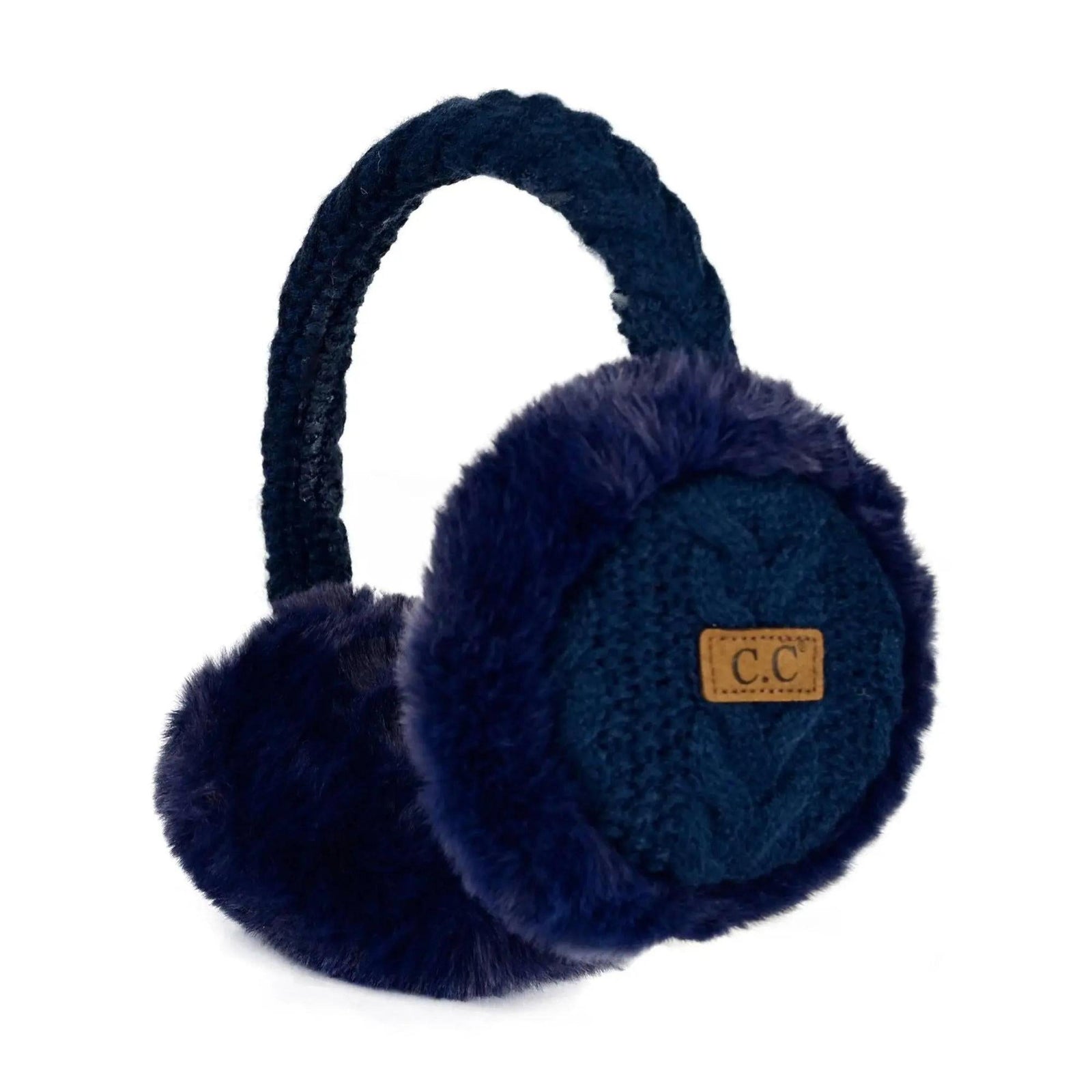 CC Cable Knit Earmuffs - Truly Contagious