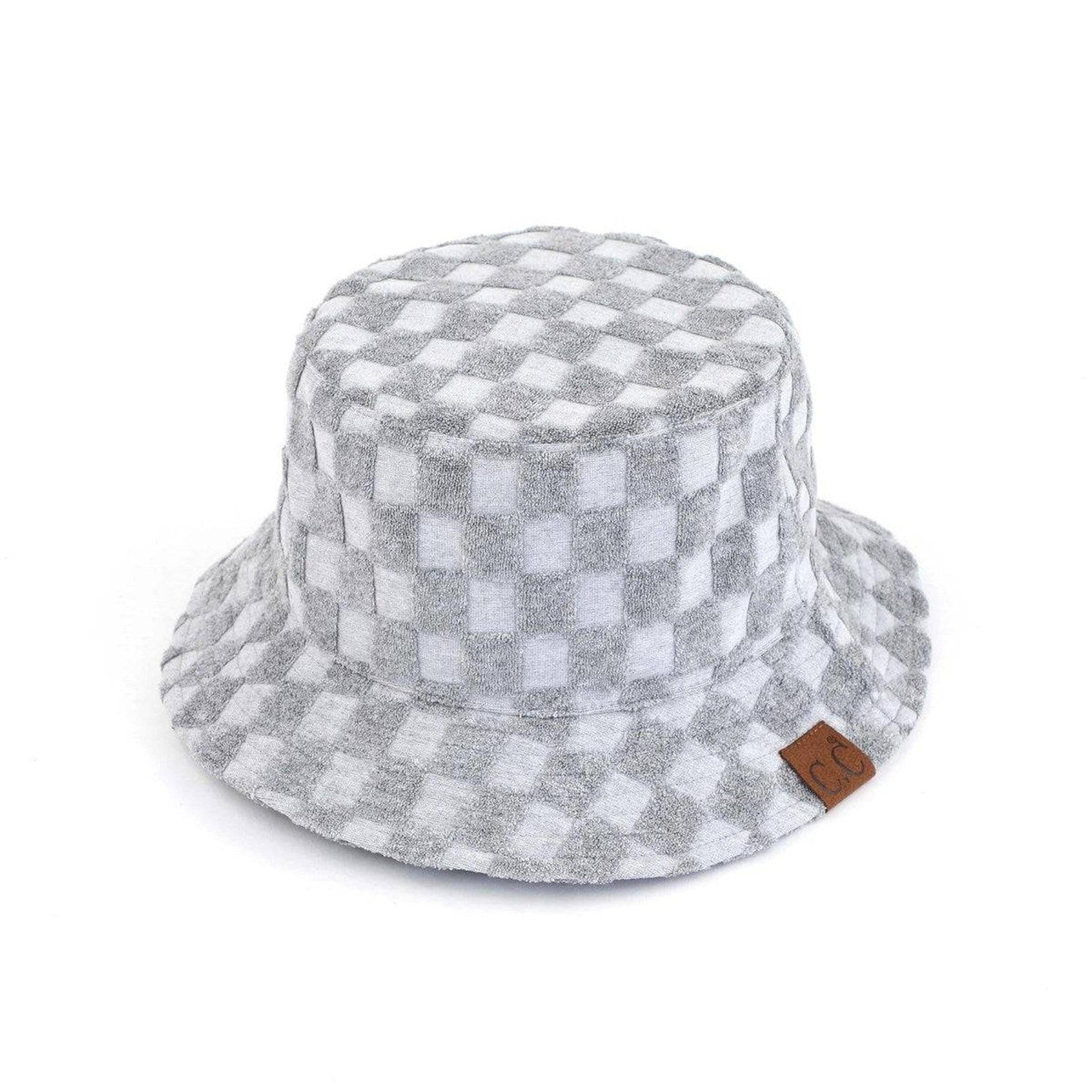 CC Checkered Terry Cloth Bucket - Truly Contagious