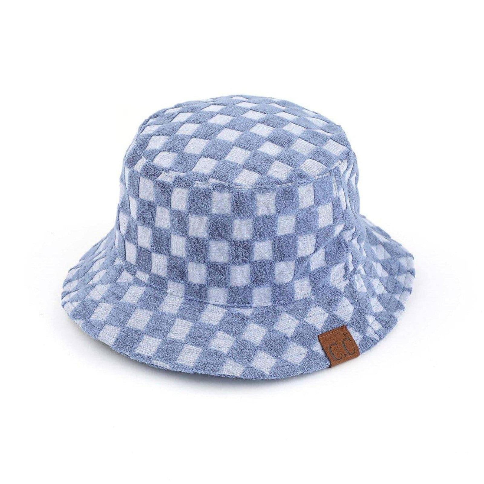 CC Checkered Terry Cloth Bucket - Truly Contagious
