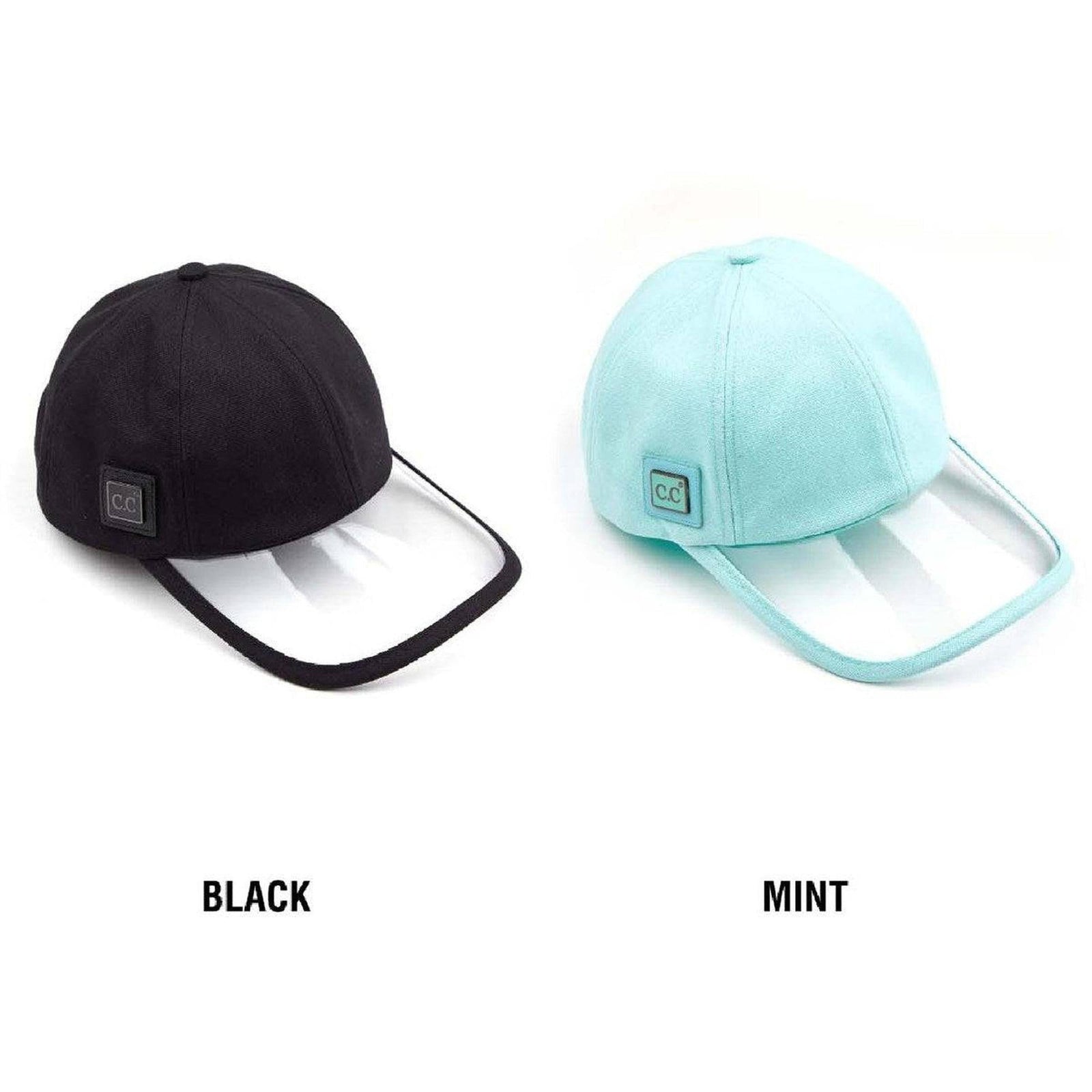 CC Clear Brim Ball Cap - Truly Contagious