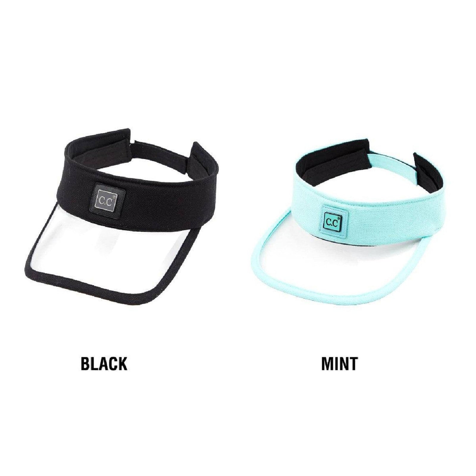 CC Clear Brim Visor - Truly Contagious